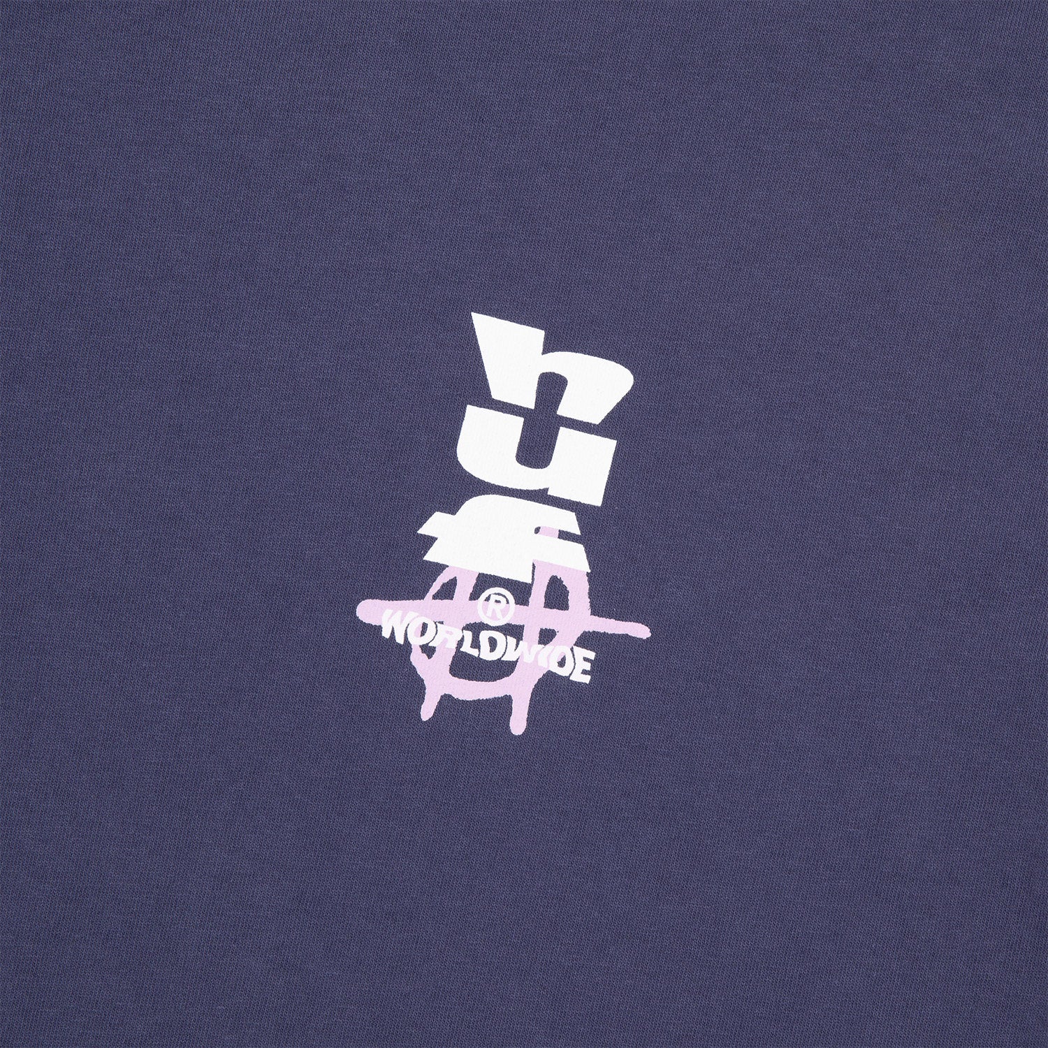 HUF (ハフ) Worldwide JP /T-SHIRTS（Tシャツ）/ CUT AND PASTE LS TEE商品 / NAVY