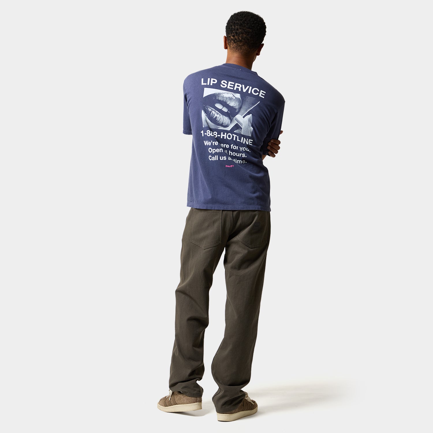 HUF (ハフ) Worldwide JP /T-SHIRTS（Tシャツ）/ HOTLINE TEE商品 / WHITE