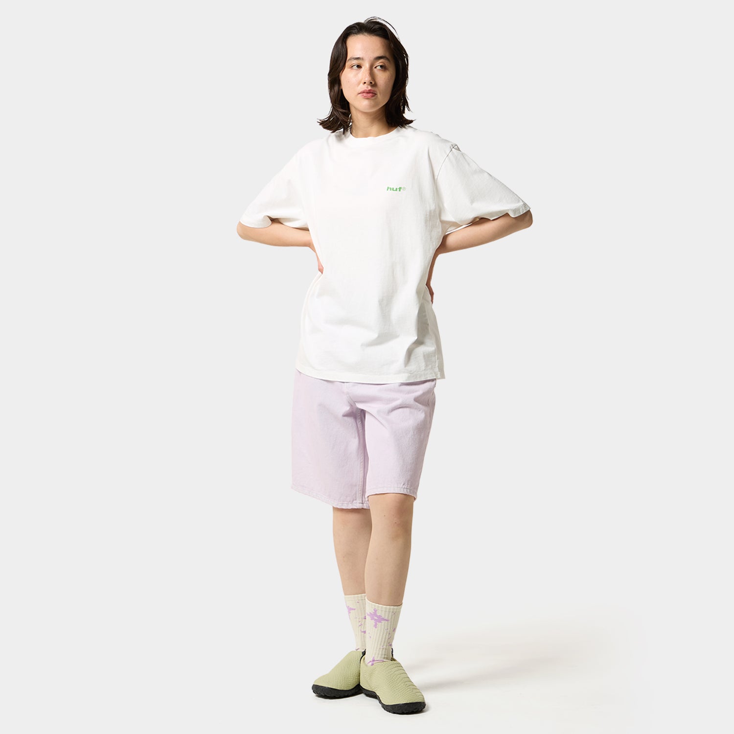 HUF (ハフ) Worldwide JP /T-SHIRTS（Tシャツ）/ HOTLINE TEE商品 / WHITE