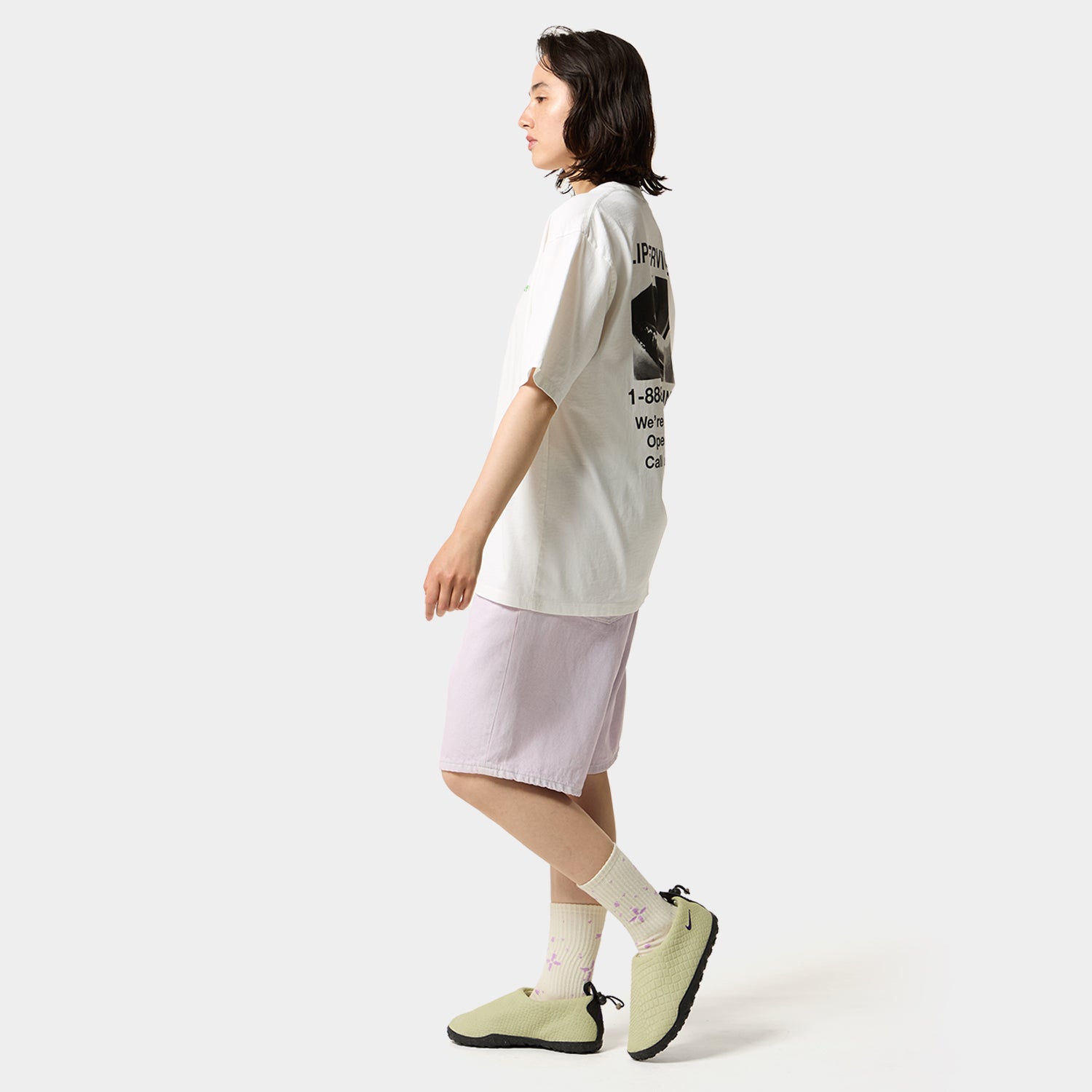 HUF (ハフ) Worldwide JP /T-SHIRTS（Tシャツ）/ HOTLINE TEE商品 / WHITE