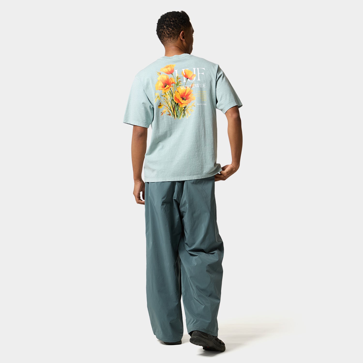 HUF (ハフ) Worldwide JP /T-SHIRTS（Tシャツ）/ POPPY TEE商品 / BLACK