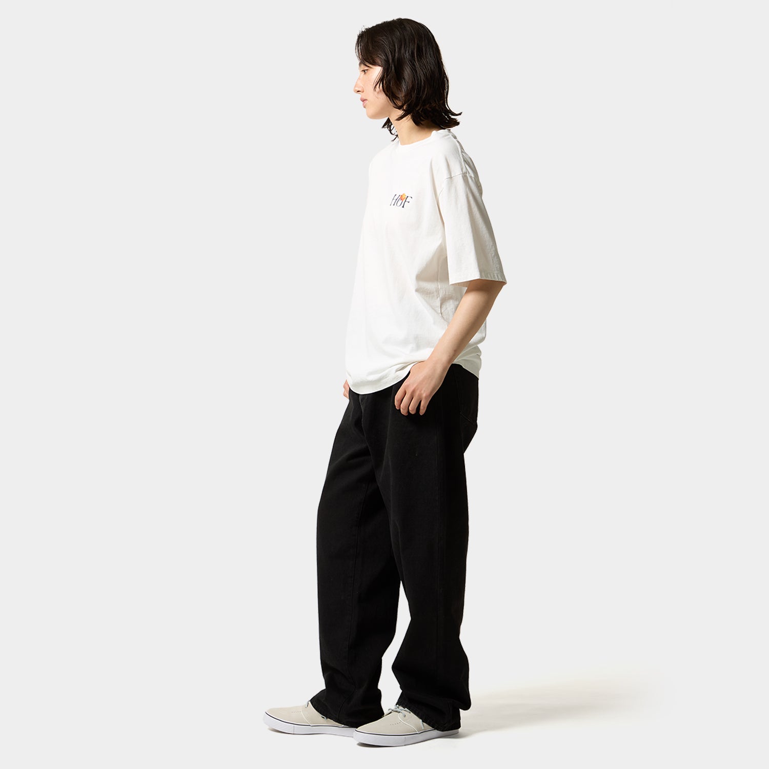 HUF (ハフ) Worldwide JP /T-SHIRTS（Tシャツ）/ POPPY TEE商品 / BLACK