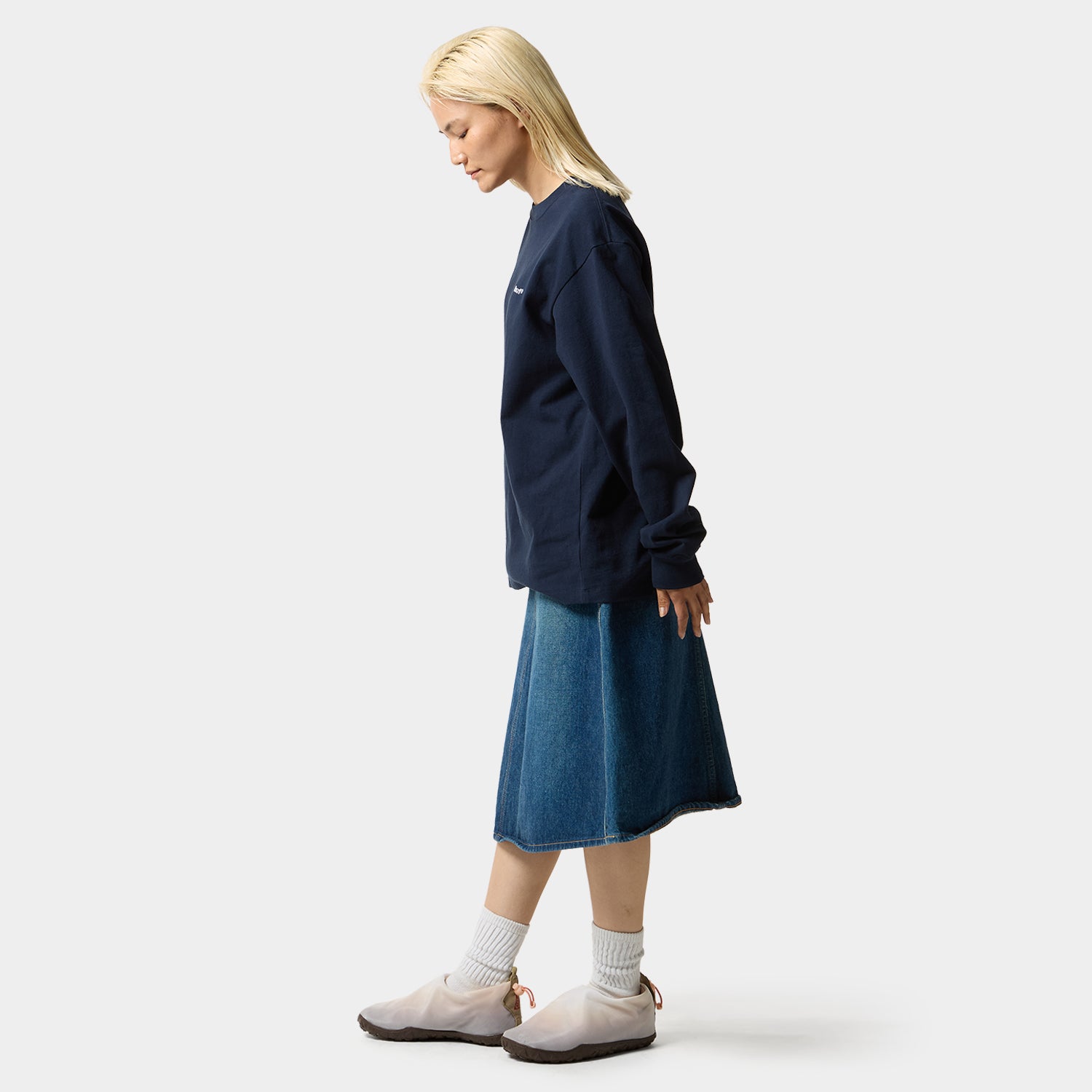 HUF (ハフ) Worldwide JP /T-SHIRTS（Tシャツ）/ HUF®eightynine LS TEE商品 / DK GREEN