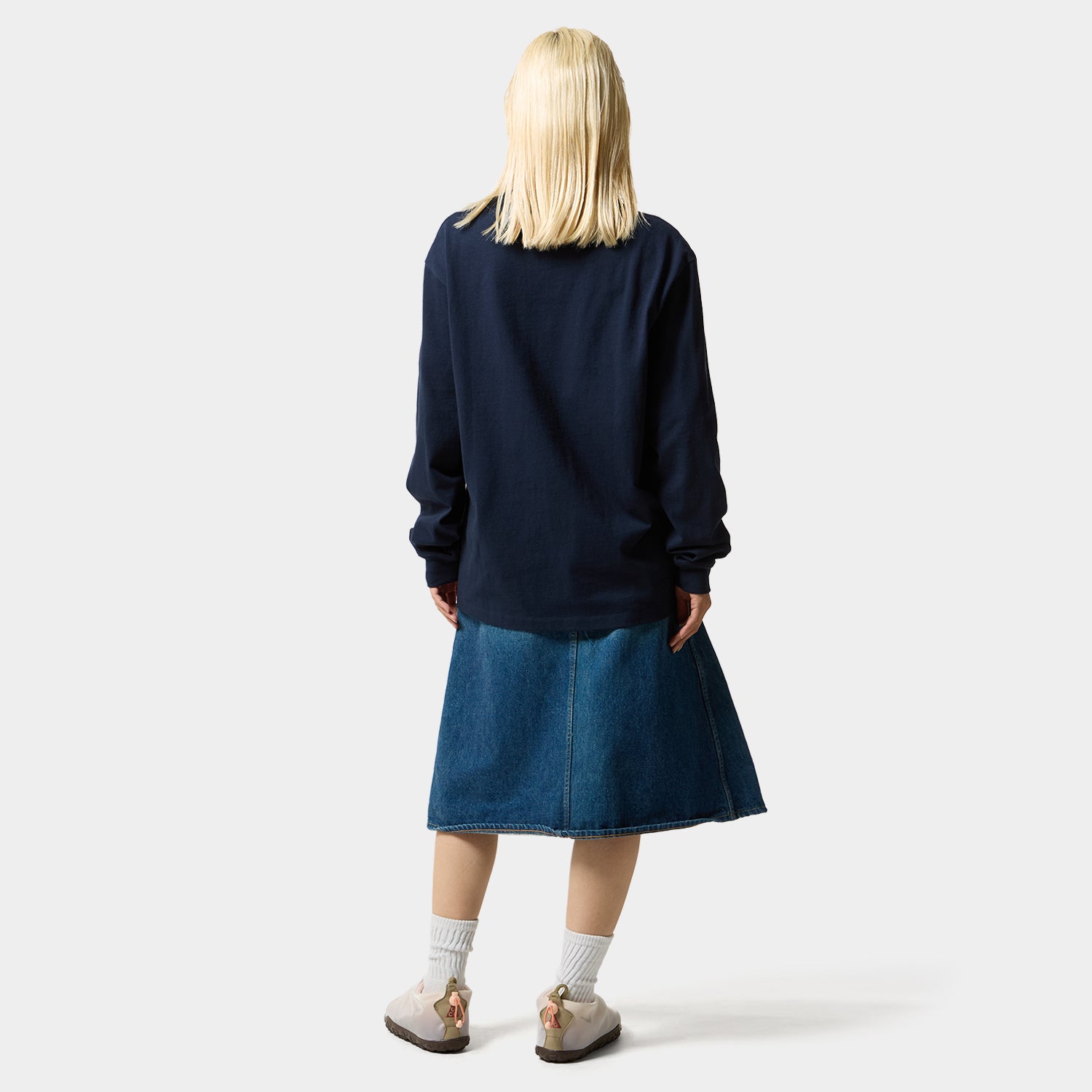 HUF (ハフ) Worldwide JP /T-SHIRTS（Tシャツ）/ HUF®eightynine LS TEE商品 / DK GREEN