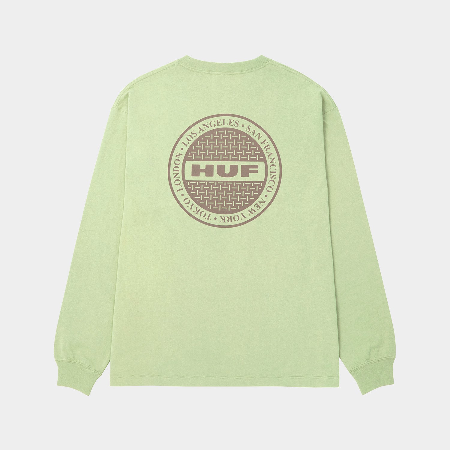 【Manhattan x Clubhaus】コラボ　パッカブルシャツ　XLサイズ MANHOLE LS TEE｜T-SHIRTS（Tシャツ）｜【公式通販 HUF】｜ハフ