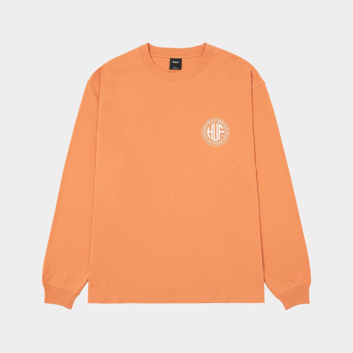 REGIONAL LS TEE｜T-SHIRTS（Tシャツ）｜【公式通販 HUF】｜ハフ