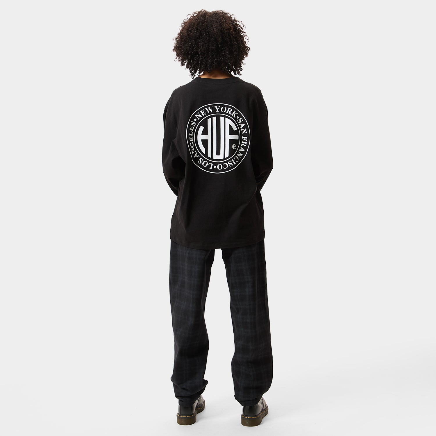 HUF (ハフ) Worldwide JP /T-SHIRTS（Tシャツ）/ REGIONAL LS TEE商品 / COFFEE