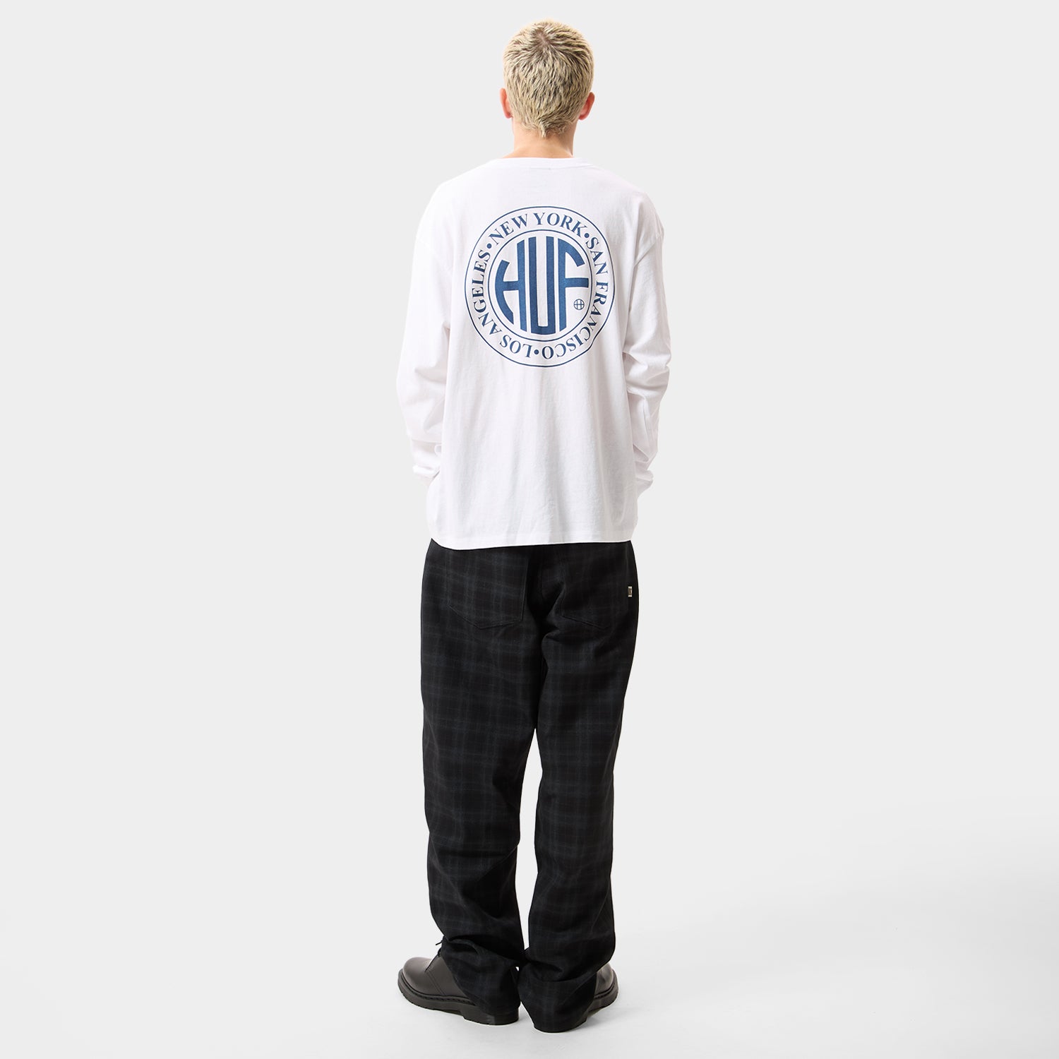 HUF (ハフ) Worldwide JP /T-SHIRTS（Tシャツ）/ REGIONAL LS TEE商品 / COFFEE