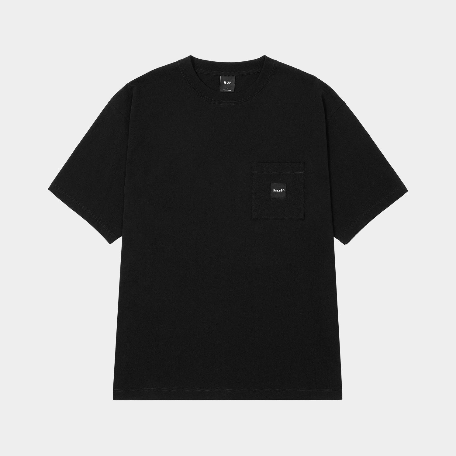 BOX LOGO POCKET TEE｜T-SHIRTS（Tシャツ）｜【公式通販 HUF】｜ハフ