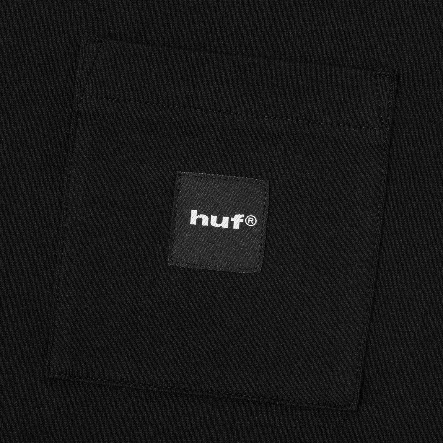 HUF (ハフ) Worldwide JP /T-SHIRTS（Tシャツ）/ BOX LOGO POCKET LS TEE商品 / LT LILAC