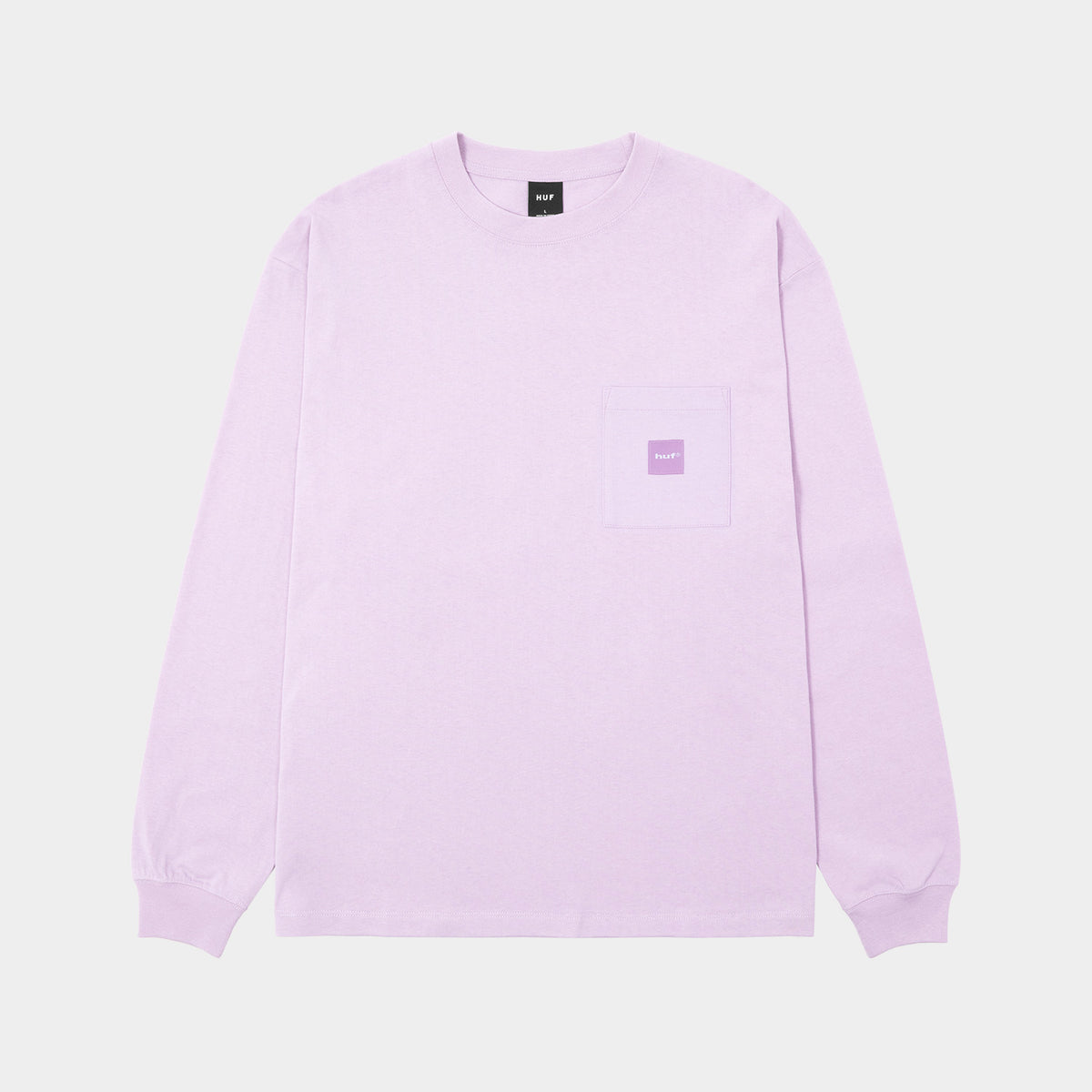 BOX LOGO POCKET LS TEE｜T-SHIRTS（Tシャツ）｜【公式通販 HUF】｜ハフ