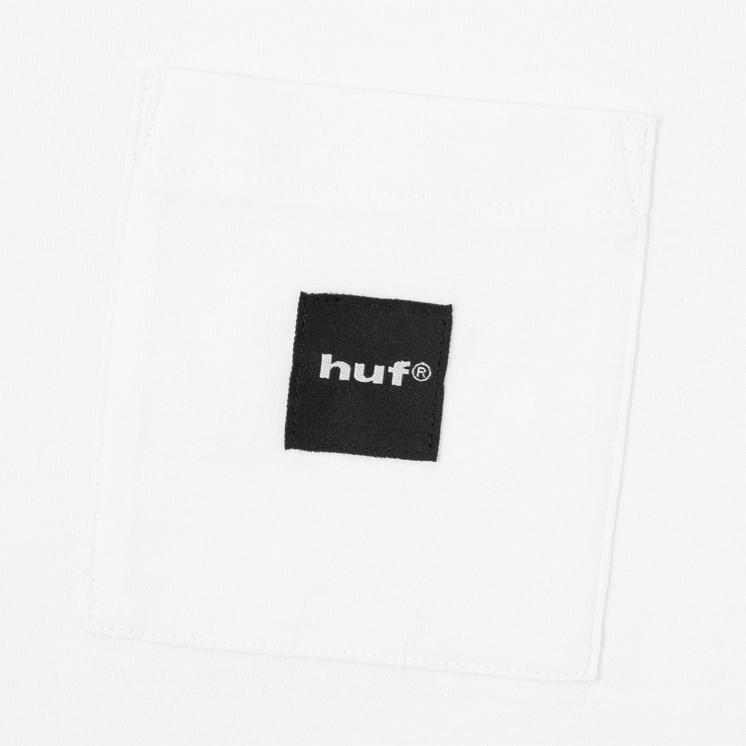 HUF (ハフ) Worldwide JP /T-SHIRTS（Tシャツ）/ BOX LOGO POCKET LS TEE商品 / LT LILAC