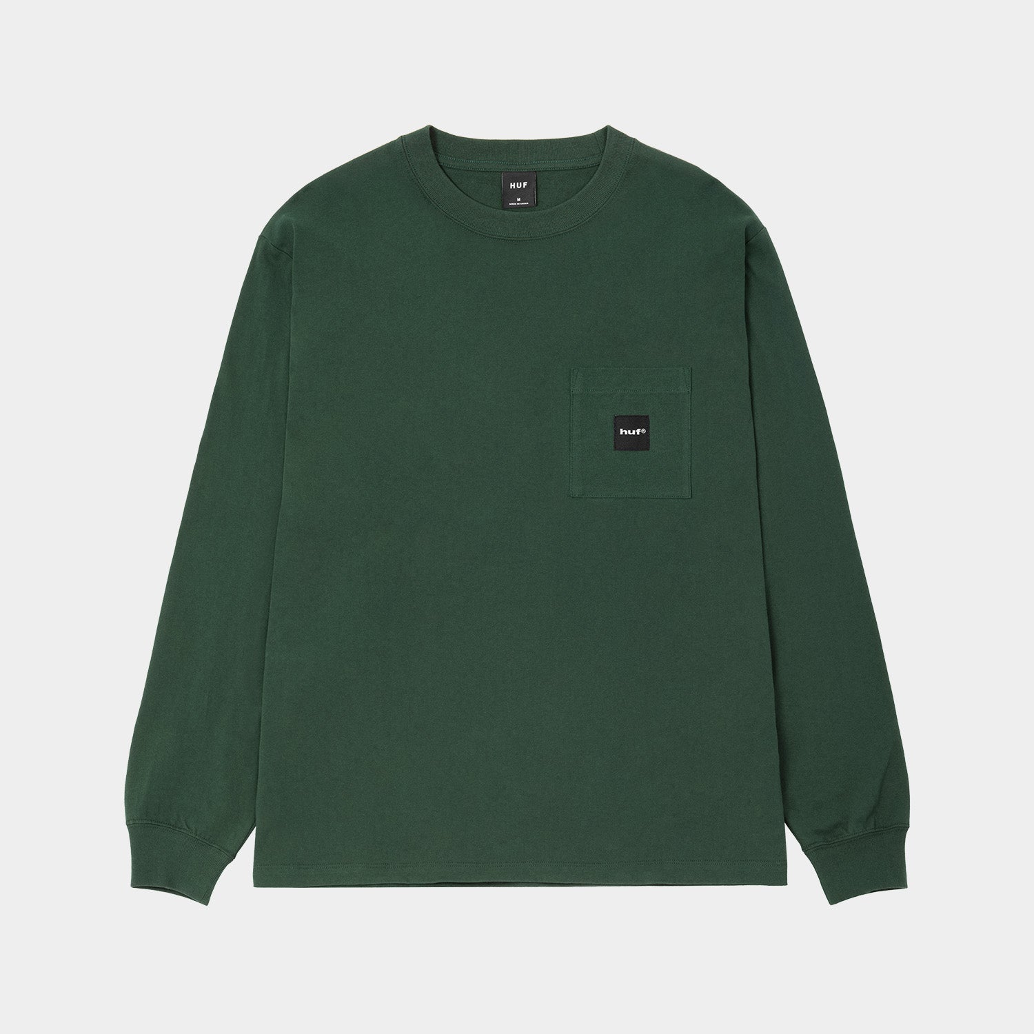 BOX LOGO POCKET LS TEE｜T-SHIRTS（Tシャツ）｜【公式通販 HUF】｜ハフ