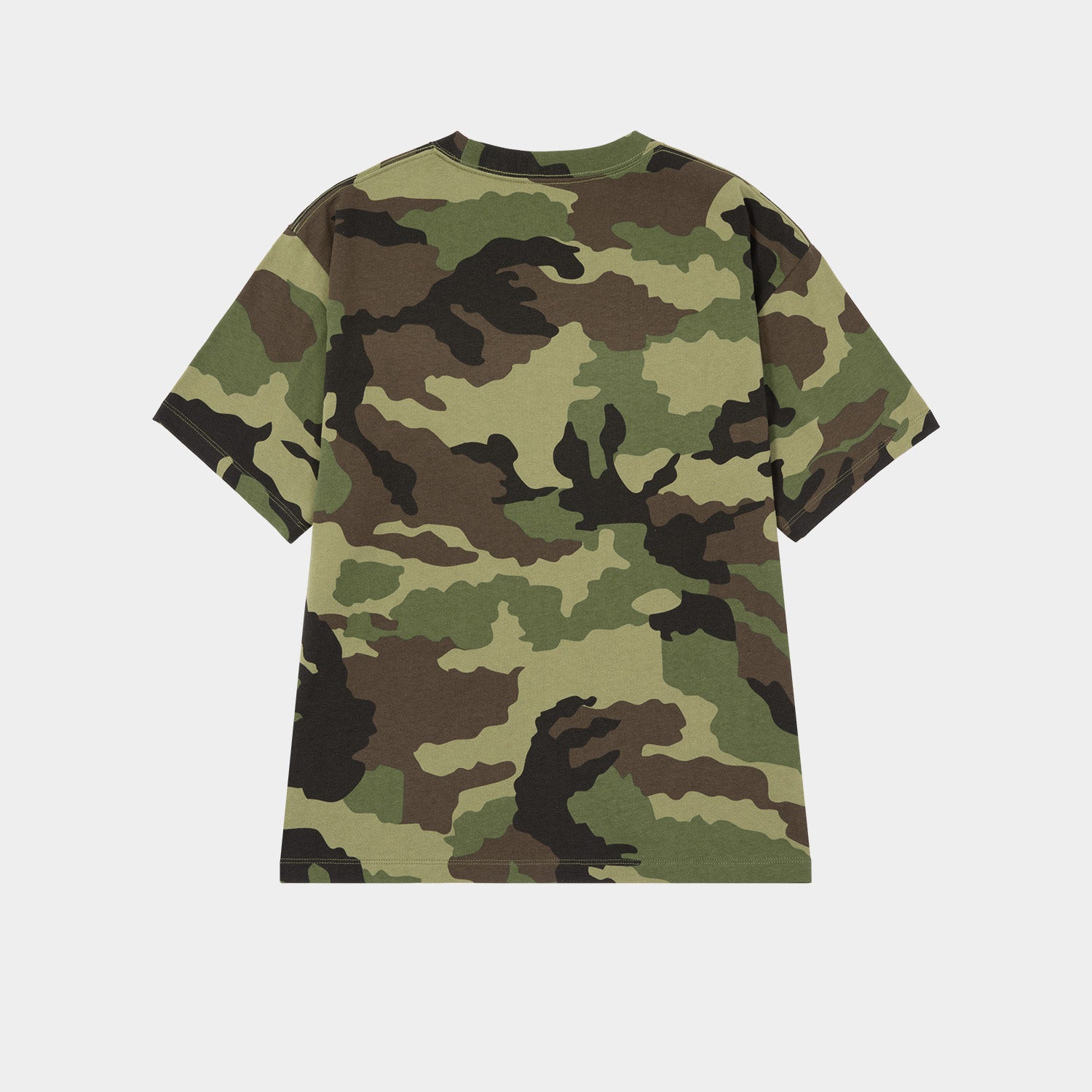 HYKE カモフラTEE fukuske】 Tシャツ デジタルカモフラージュ柄 半袖 吸湿性(K250001C