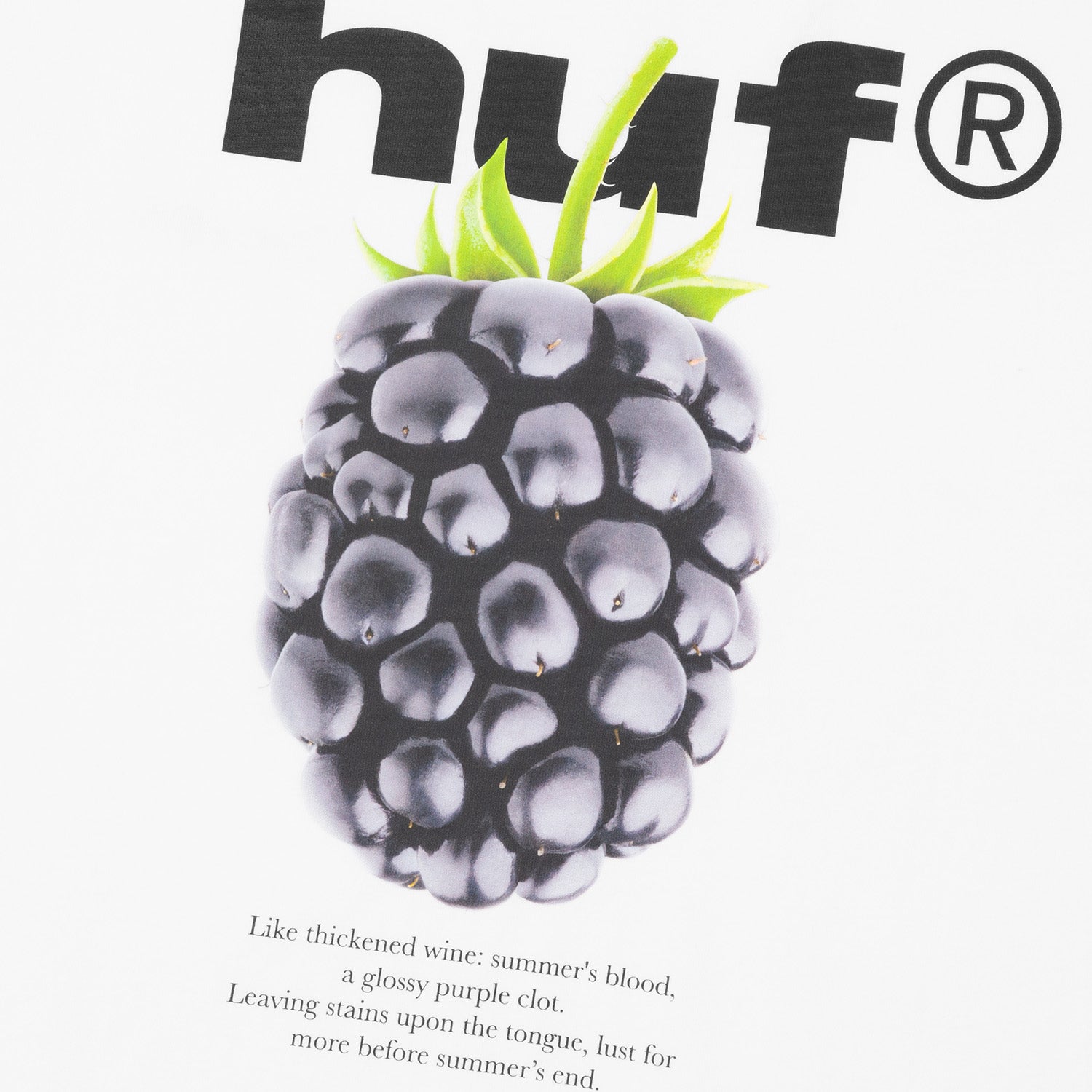 HUF (ハフ) Worldwide JP /T-SHIRTS（Tシャツ）/ BLACK BERRY TEE商品 / PEACH