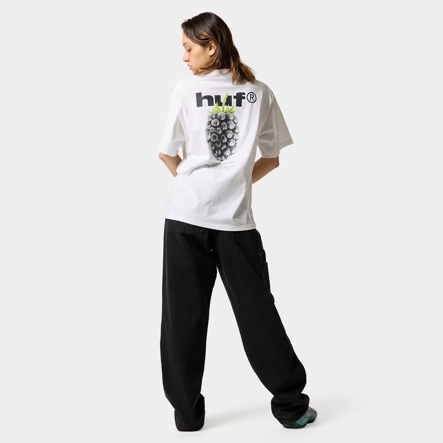 HUF (ハフ) Worldwide JP /T-SHIRTS（Tシャツ）/ BLACK BERRY TEE商品 / PEACH