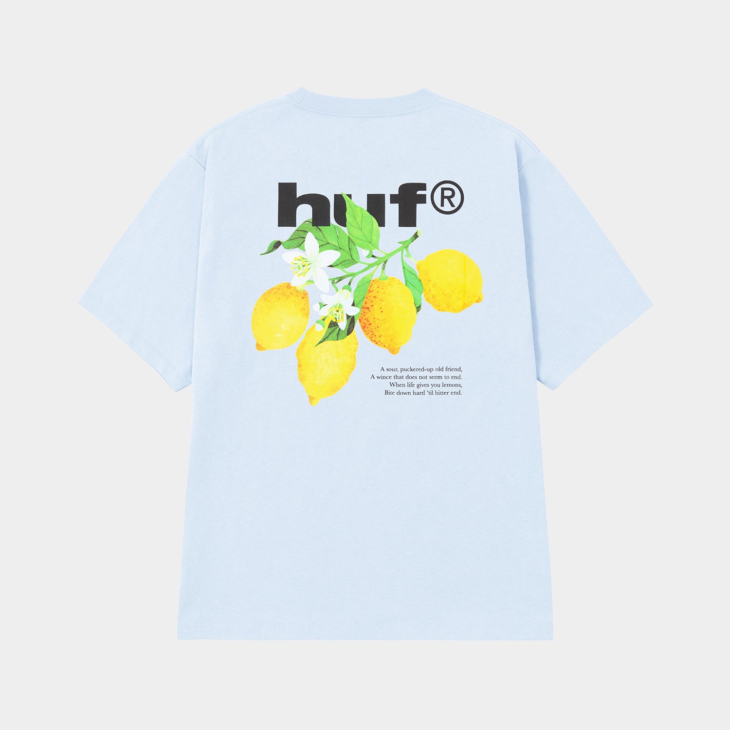 HUF (ハフ) Worldwide JP /T-SHIRTS（Tシャツ）/ SOUR LEMON TEE商品 / BLACK