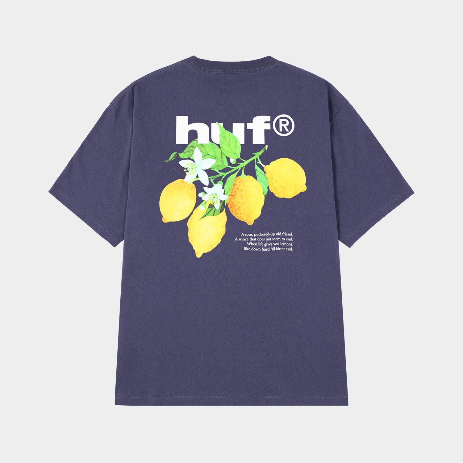 HUF (ハフ) Worldwide JP / T-SHIRTS（Tシャツ） / SOUR LEMON TEE商品 / NAVY