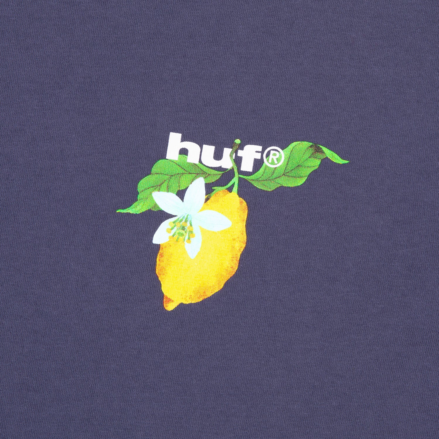 HUF (ハフ) Worldwide JP /T-SHIRTS（Tシャツ）/ SOUR LEMON TEE商品 / NAVY