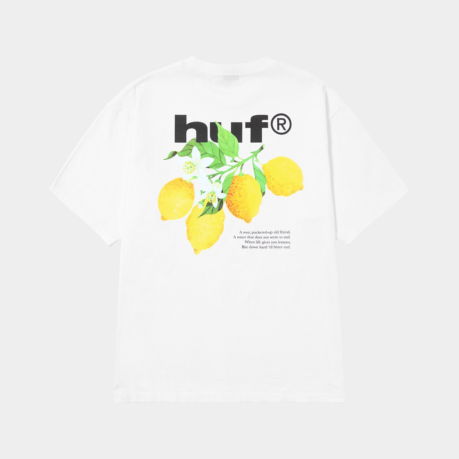 SOUR LEMON TEE｜T-SHIRTS（Tシャツ）｜【公式通販 HUF】｜ハフ