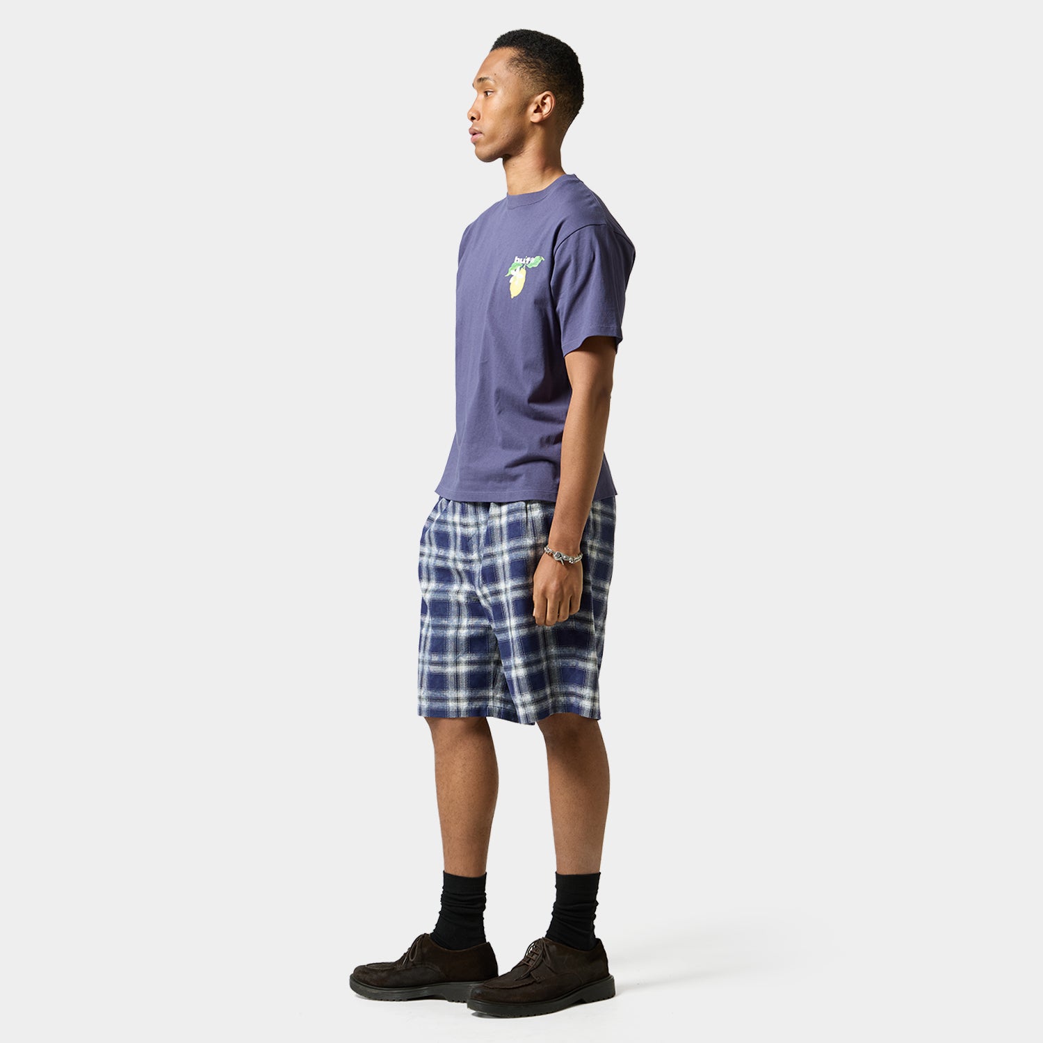 HUF (ハフ) Worldwide JP /T-SHIRTS（Tシャツ）/ SOUR LEMON TEE商品 / NAVY