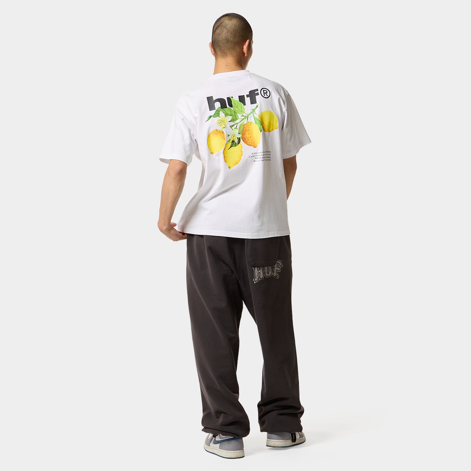 HUF (ハフ) Worldwide JP /T-SHIRTS（Tシャツ）/ SOUR LEMON TEE商品 / BLACK