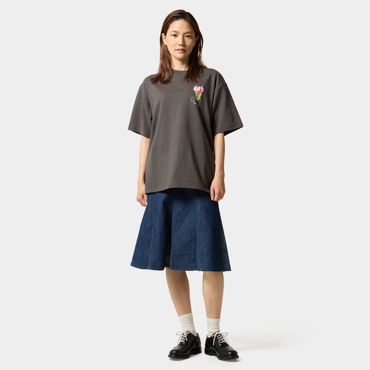 HUF (ハフ) Worldwide JP /T-SHIRTS（Tシャツ）/ DESERT ROSE TEE商品 / LT YELLOW