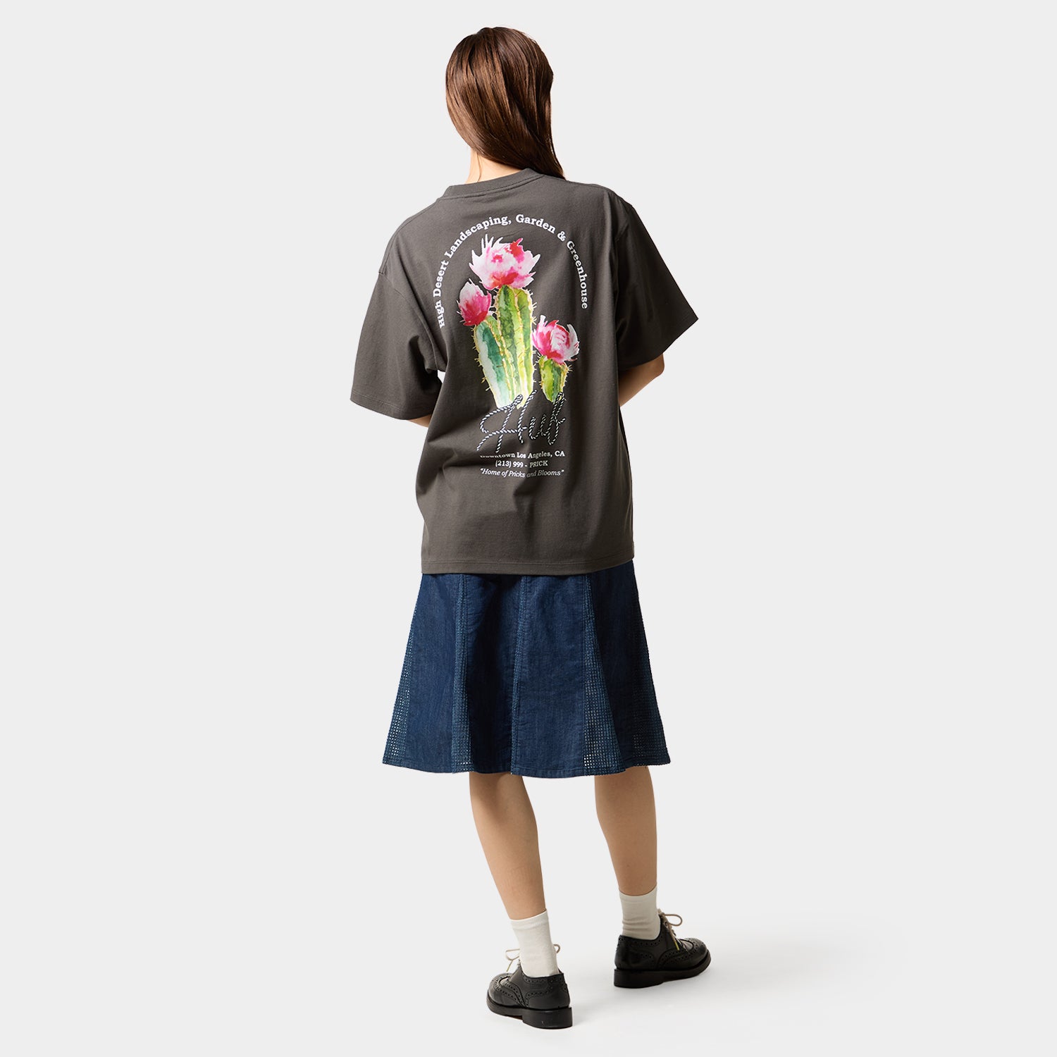 HUF (ハフ) Worldwide JP /T-SHIRTS（Tシャツ）/ DESERT ROSE TEE商品 / LT YELLOW