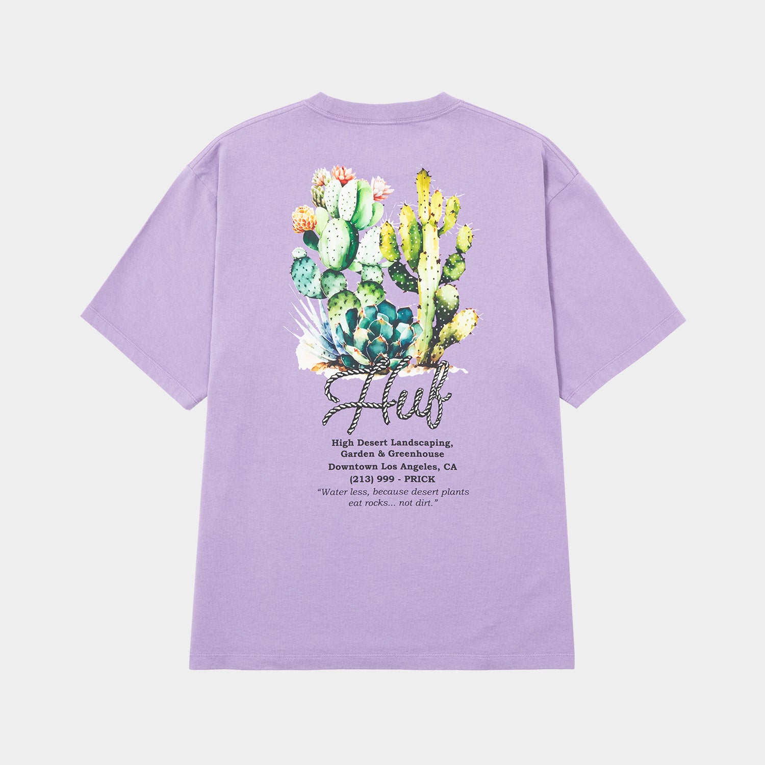 HUF (ハフ) Worldwide JP / T-SHIRTS（Tシャツ） / EAST ROCKS TEE商品 / LT PURPLE