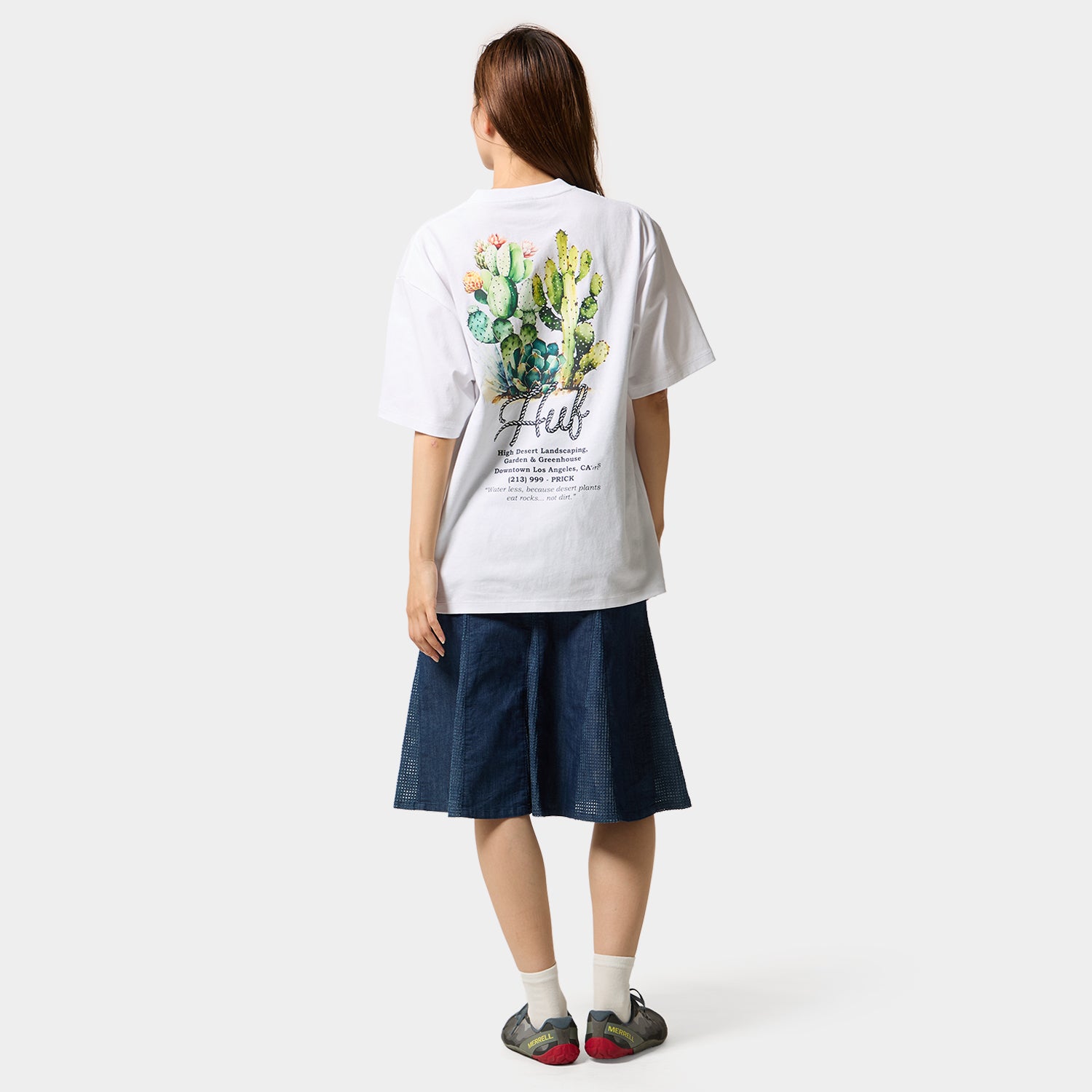 HUF (ハフ) Worldwide JP /T-SHIRTS（Tシャツ）/ EAST ROCKS TEE商品 / LT PURPLE