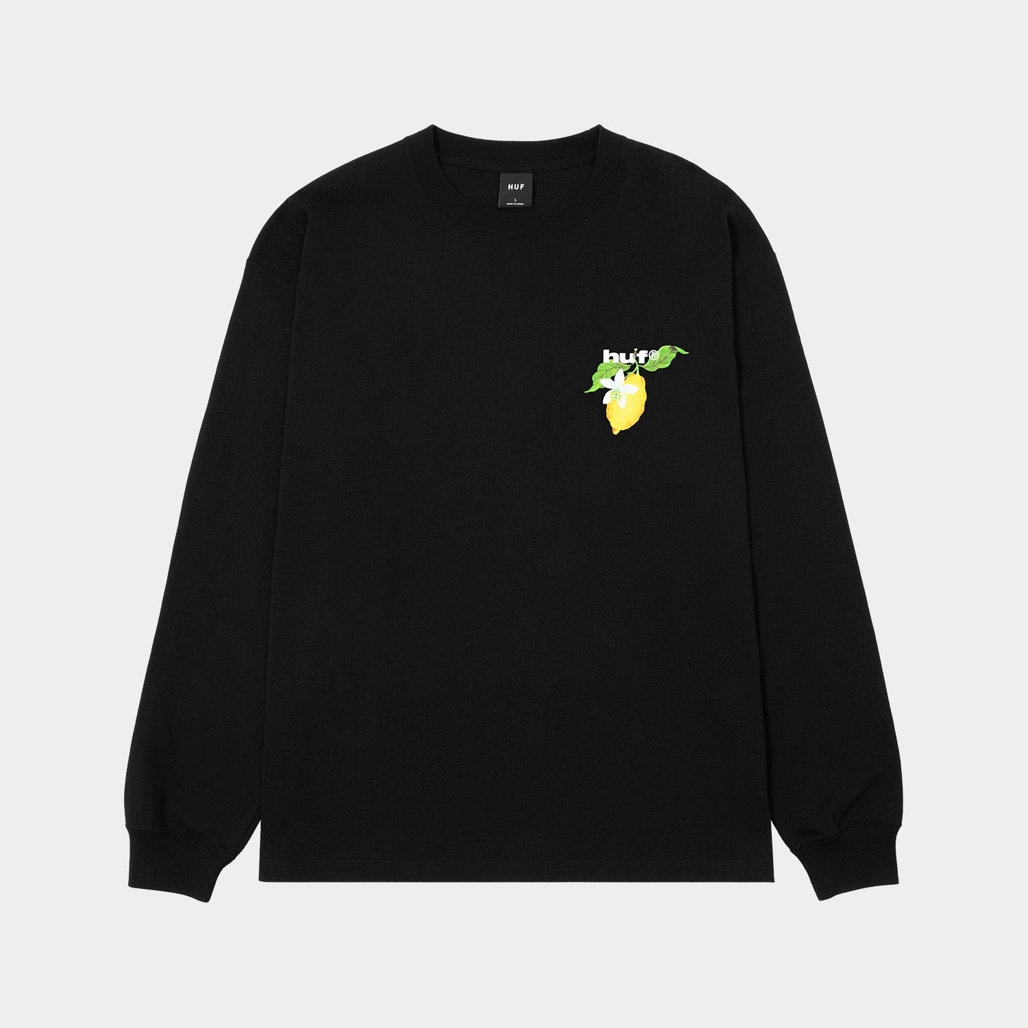 SOUR LEMON LS TEE｜T-SHIRTS（Tシャツ）｜【公式通販 HUF】｜ハフ