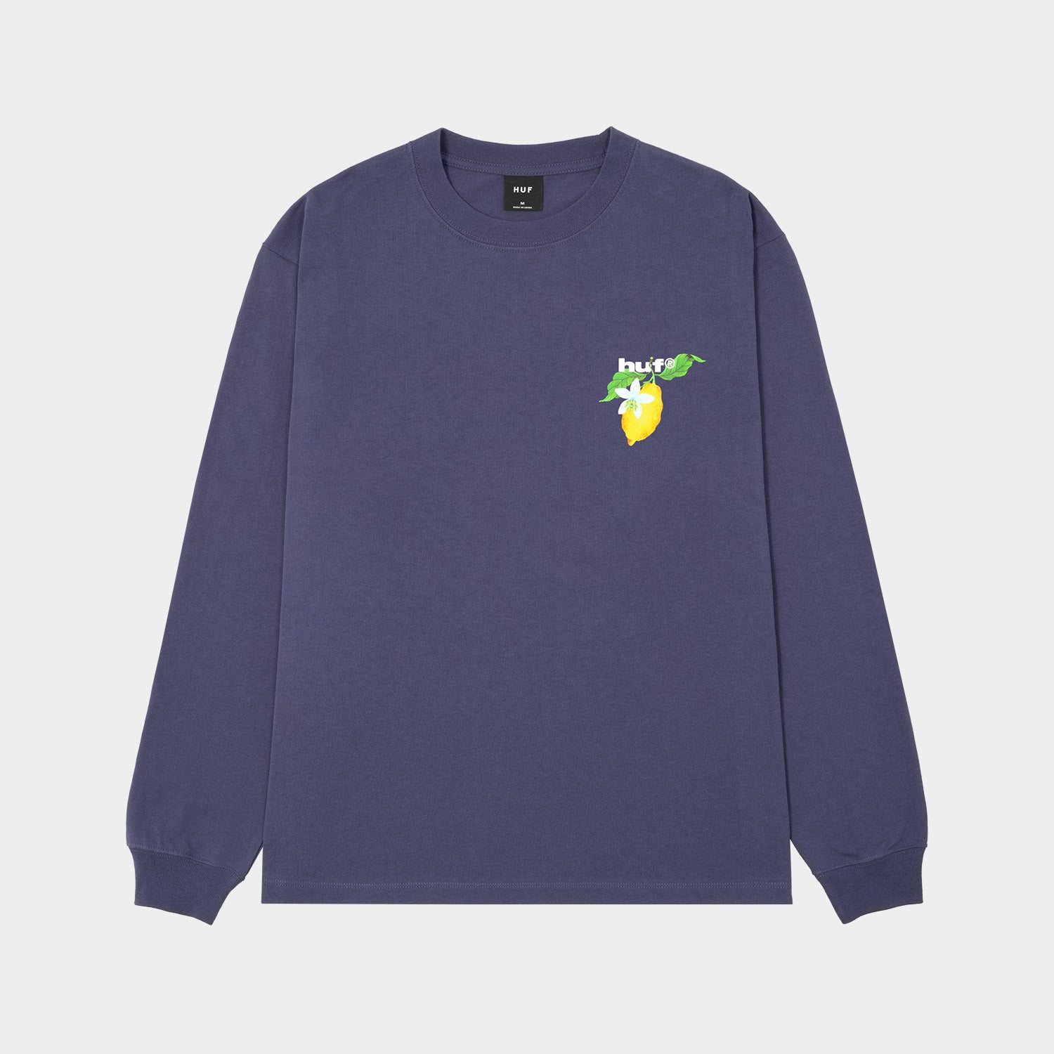HUF (ハフ) Worldwide JP / T-SHIRTS（Tシャツ） / SOUR LEMON LS TEE商品 / NAVY