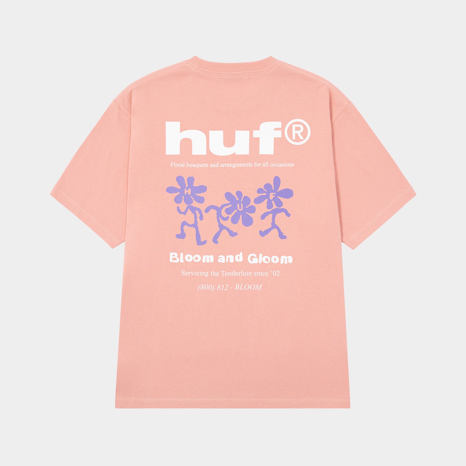 HUF (ハフ) Worldwide JP /T-SHIRTS（Tシャツ）/ BLOOM &amp; GLOOM TEE商品 / WHITE