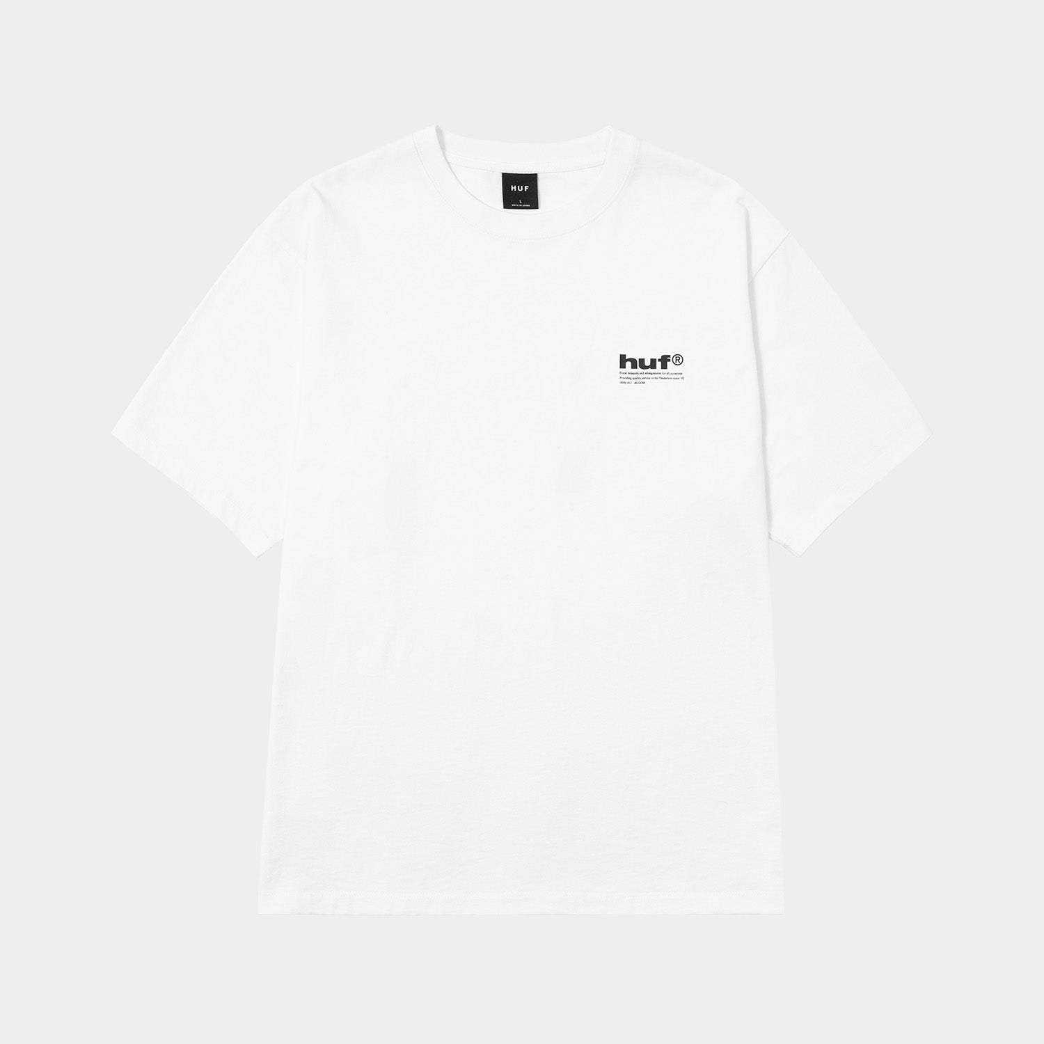 HUF (ハフ) Worldwide JP / T-SHIRTS（Tシャツ） / BLOOM &amp; GLOOM TEE商品 / WHITE