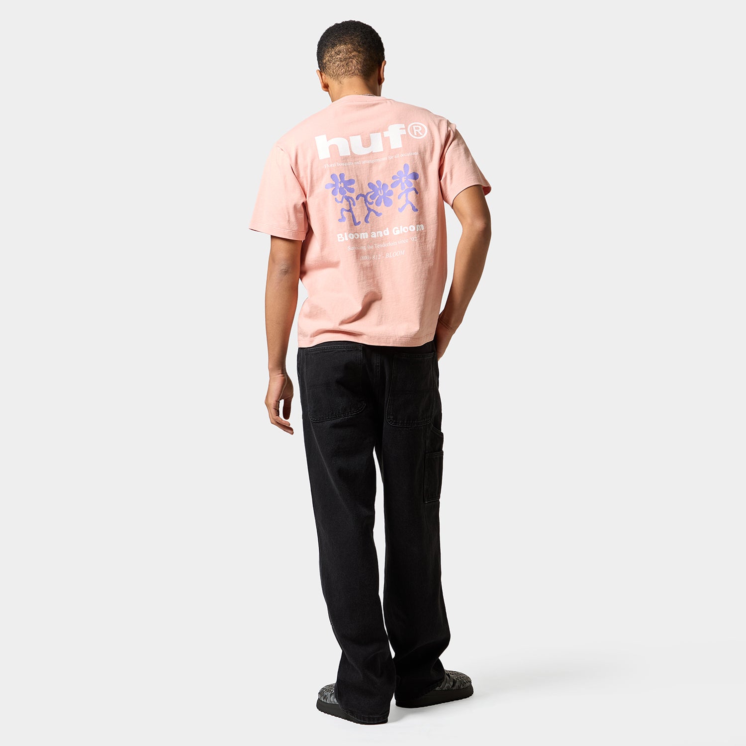HUF (ハフ) Worldwide JP /T-SHIRTS（Tシャツ）/ BLOOM &amp; GLOOM TEE商品 / WHITE