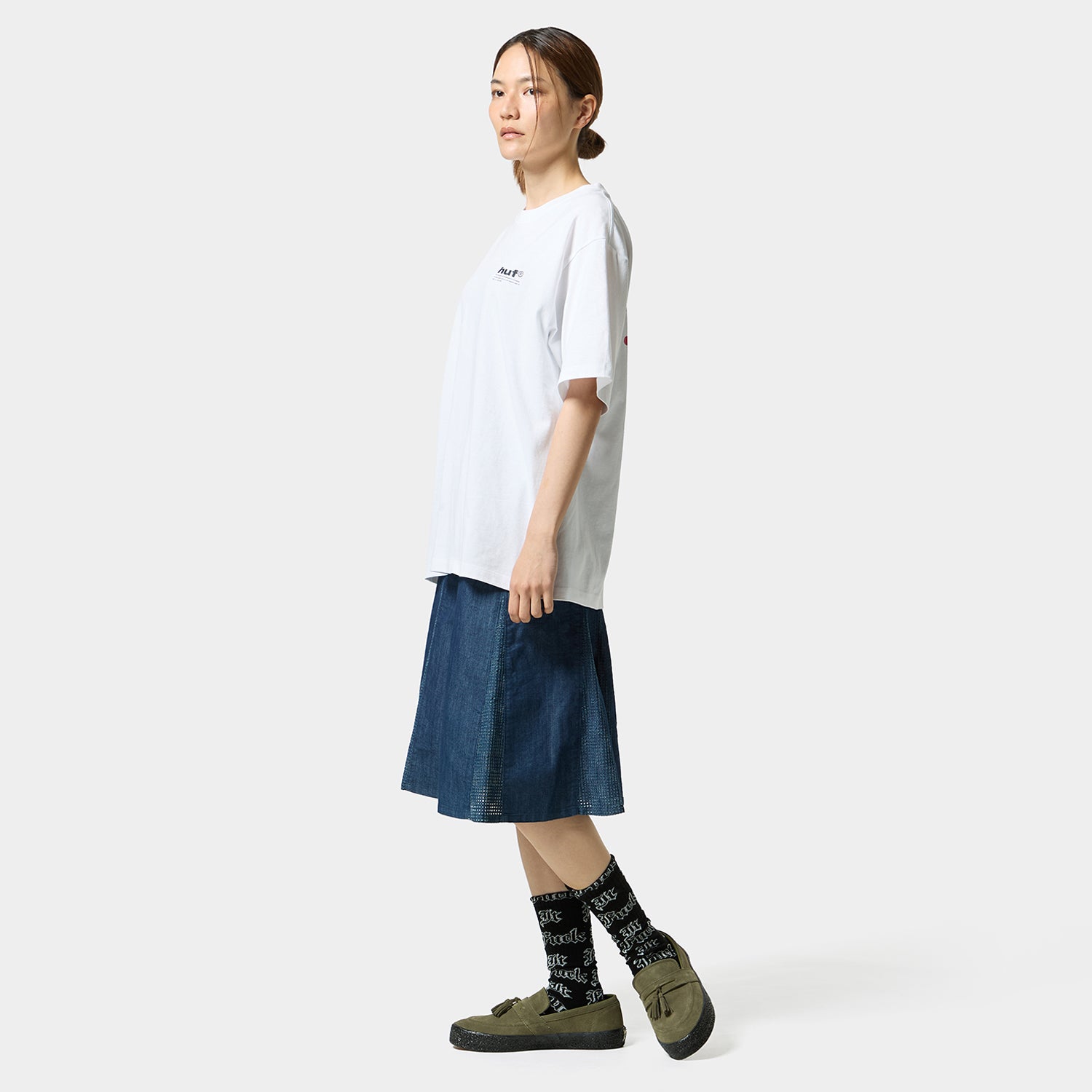 HUF (ハフ) Worldwide JP /T-SHIRTS（Tシャツ）/ BLOOM &amp; GLOOM TEE商品 / WHITE