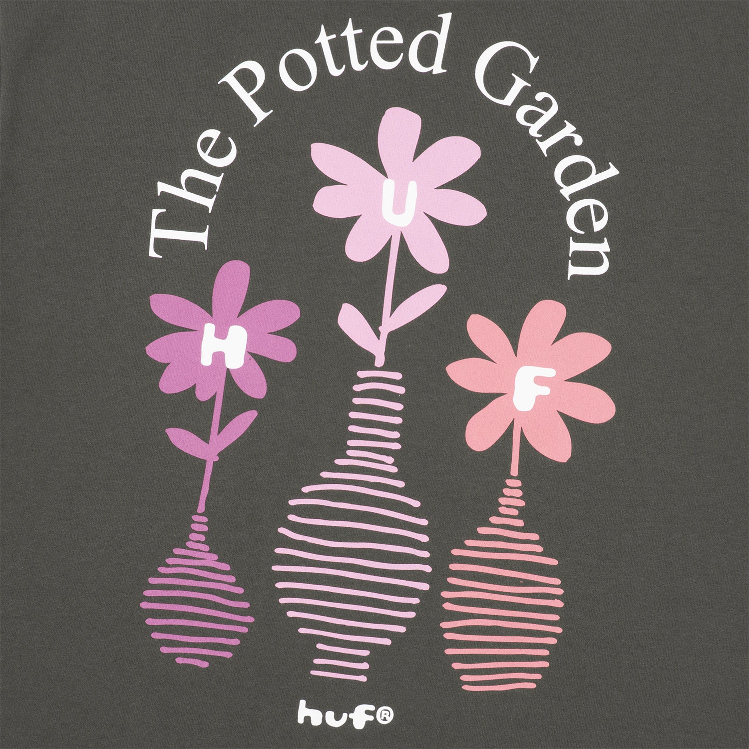 【未使用】Hi-STANDARD XL Tシャツ バーガンディー パンスプ限定 THE POTTED GARDEN TEE｜T-SHIRTS（Tシャツ）｜【公式通販 HUF】｜ハフ