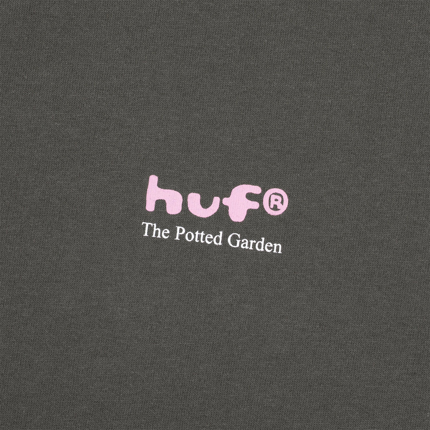 HUF (ハフ) Worldwide JP /T-SHIRTS（Tシャツ）/ THE POTTED GARDEN TEE商品 / CHARCOAL