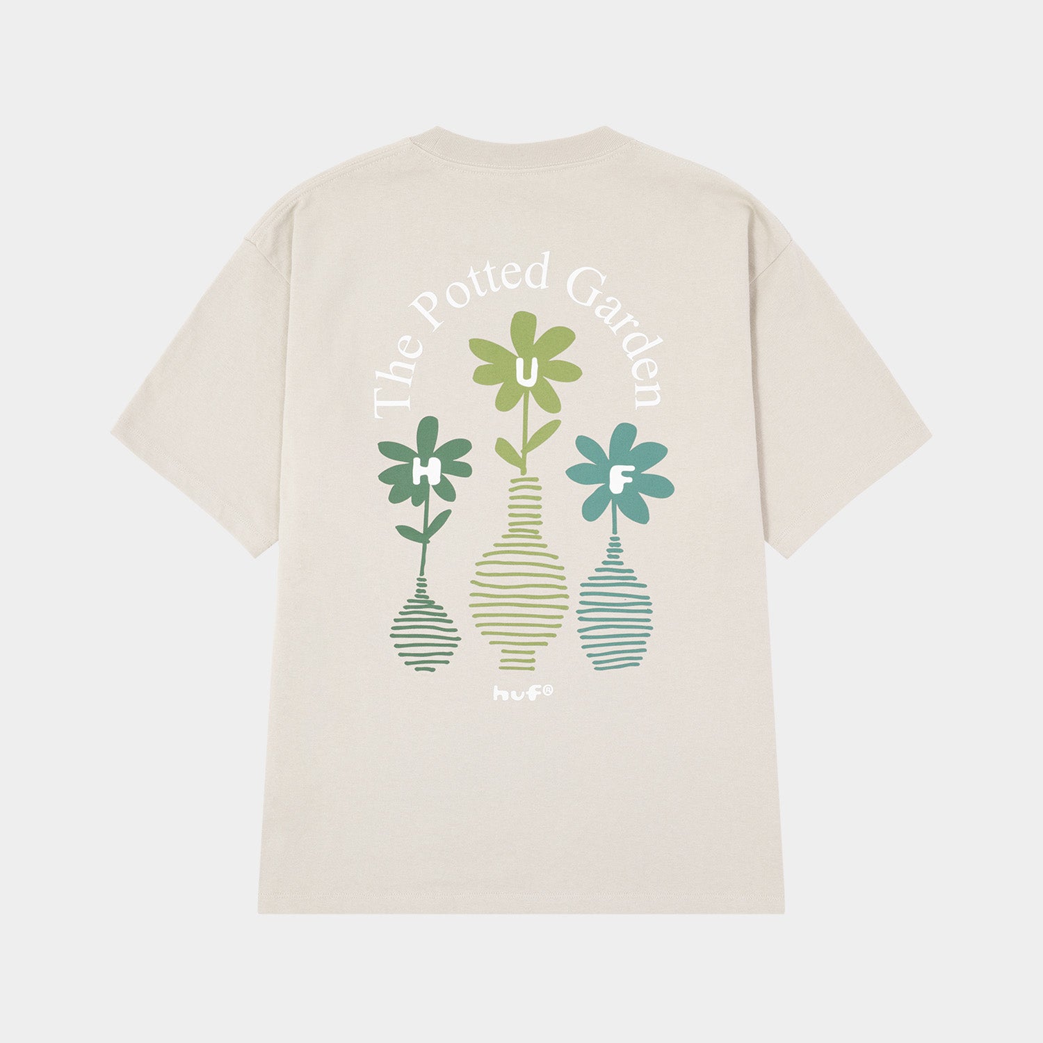 HUF (ハフ) Worldwide JP / T-SHIRTS（Tシャツ） / THE POTTED GARDEN TEE商品 / GREIGE