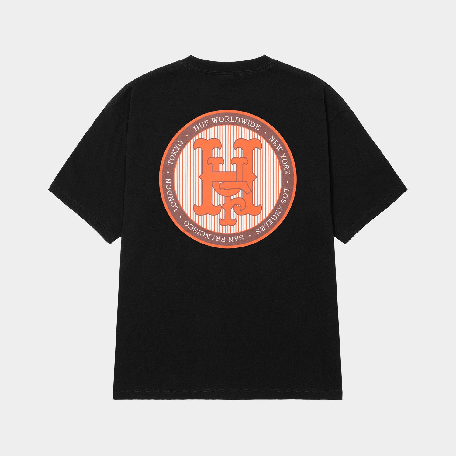 HUF (ハフ) Worldwide JP / T-SHIRTS（Tシャツ） / MAJOR LEAGUE TEE商品 / BLACK