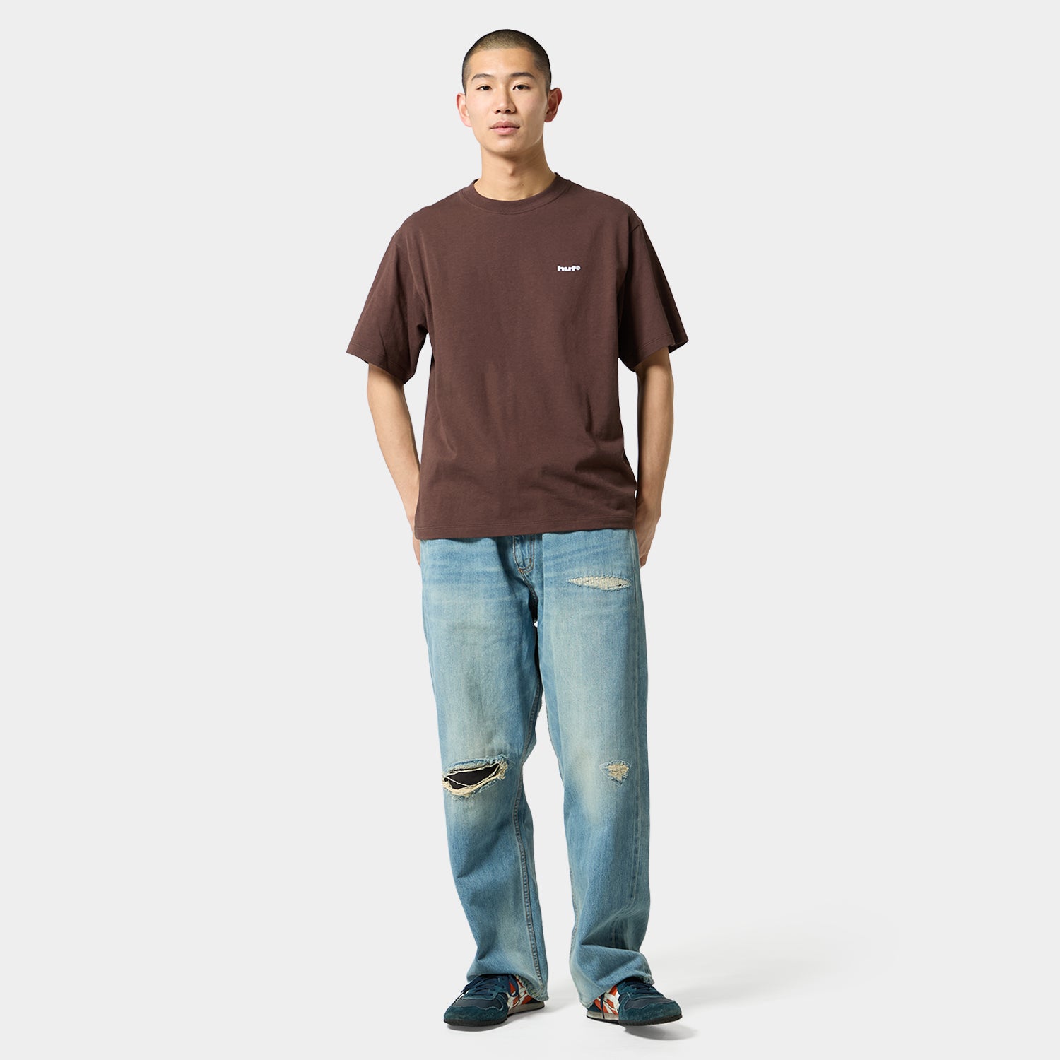 HUF (ハフ) Worldwide JP /T-SHIRTS（Tシャツ）/ COMMUNITY SUPPORT TEE商品 / BROWN