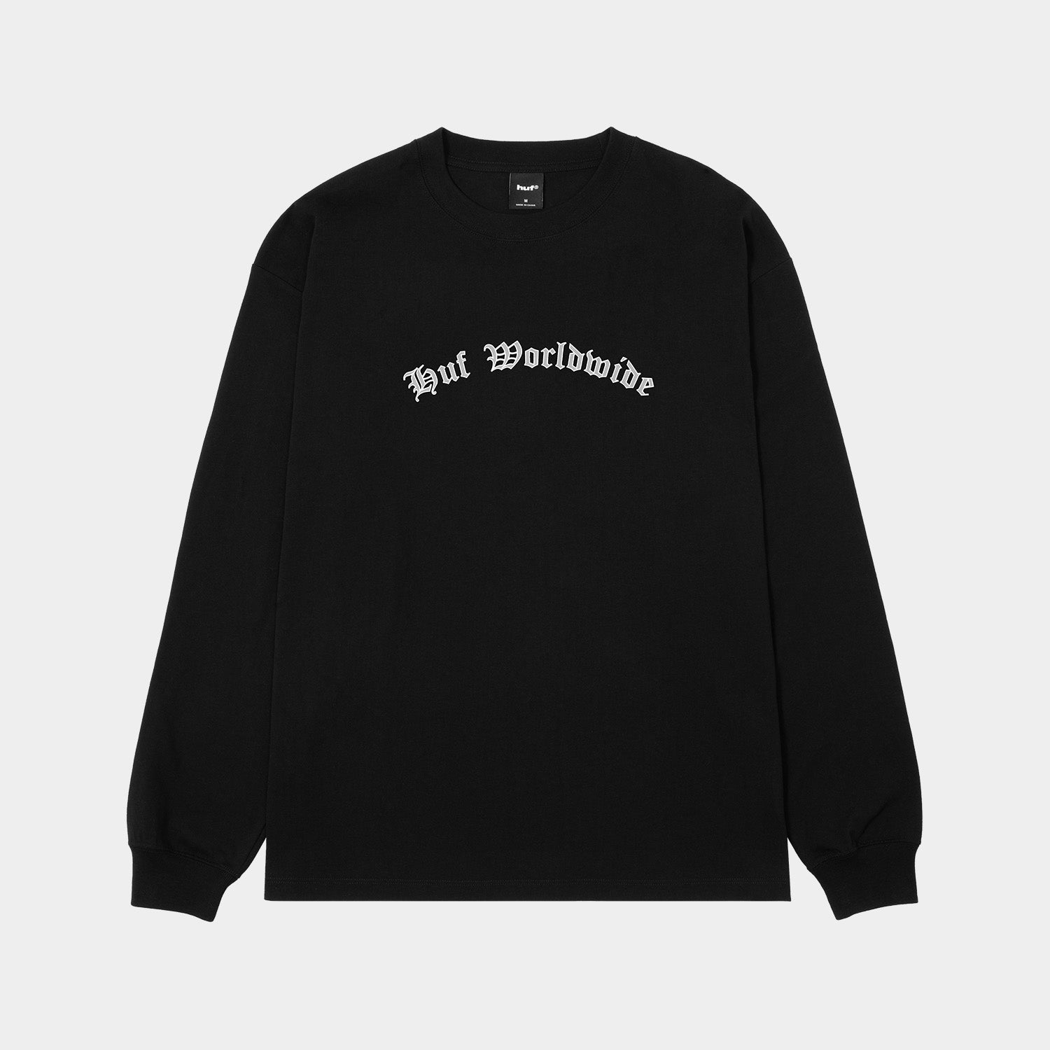 HUF (ハフ) Worldwide JP /T-SHIRTS（Tシャツ）/ OLYMPIA LS TEE商品 / BLACK