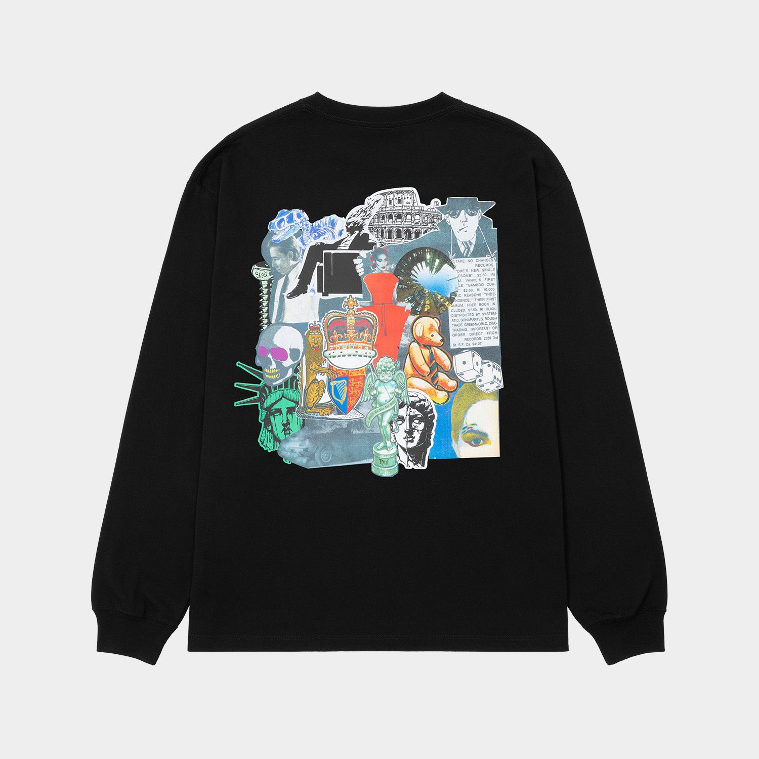 HUF (ハフ) Worldwide JP /T-SHIRTS（Tシャツ）/ BOULEVARD STATUS LS TEE商品 / WHITE