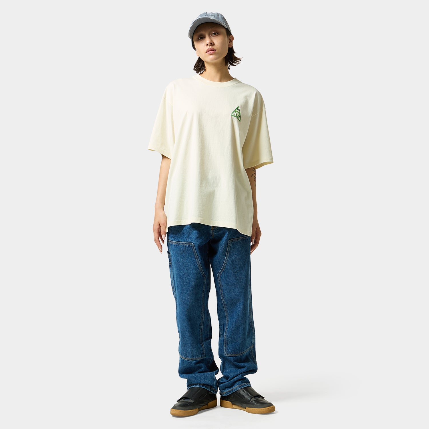 HUF (ハフ) Worldwide JP /T-SHIRTS（Tシャツ）/ 【オンラインストア限定】GREEN BUDDY TT TEE商品 / NATURAL