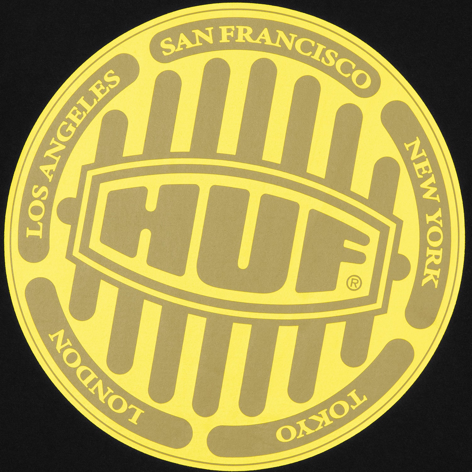 HUF (ハフ) Worldwide JP /T-SHIRTS（Tシャツ）/ DRAIN CAP TEE商品 / CLAY