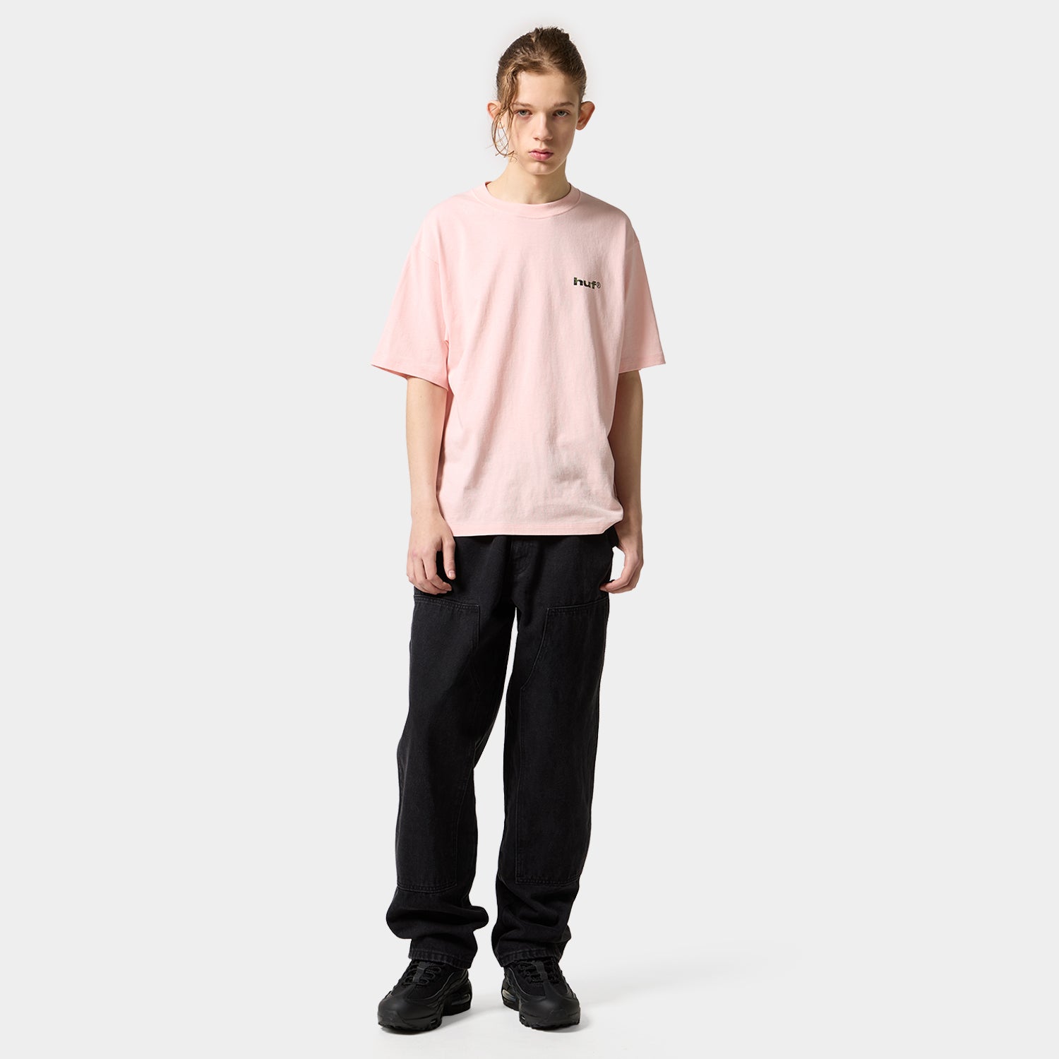 HUF (ハフ) Worldwide JP /T-SHIRTS（Tシャツ）/ huf eightynine CAMO TEE商品 / PINK