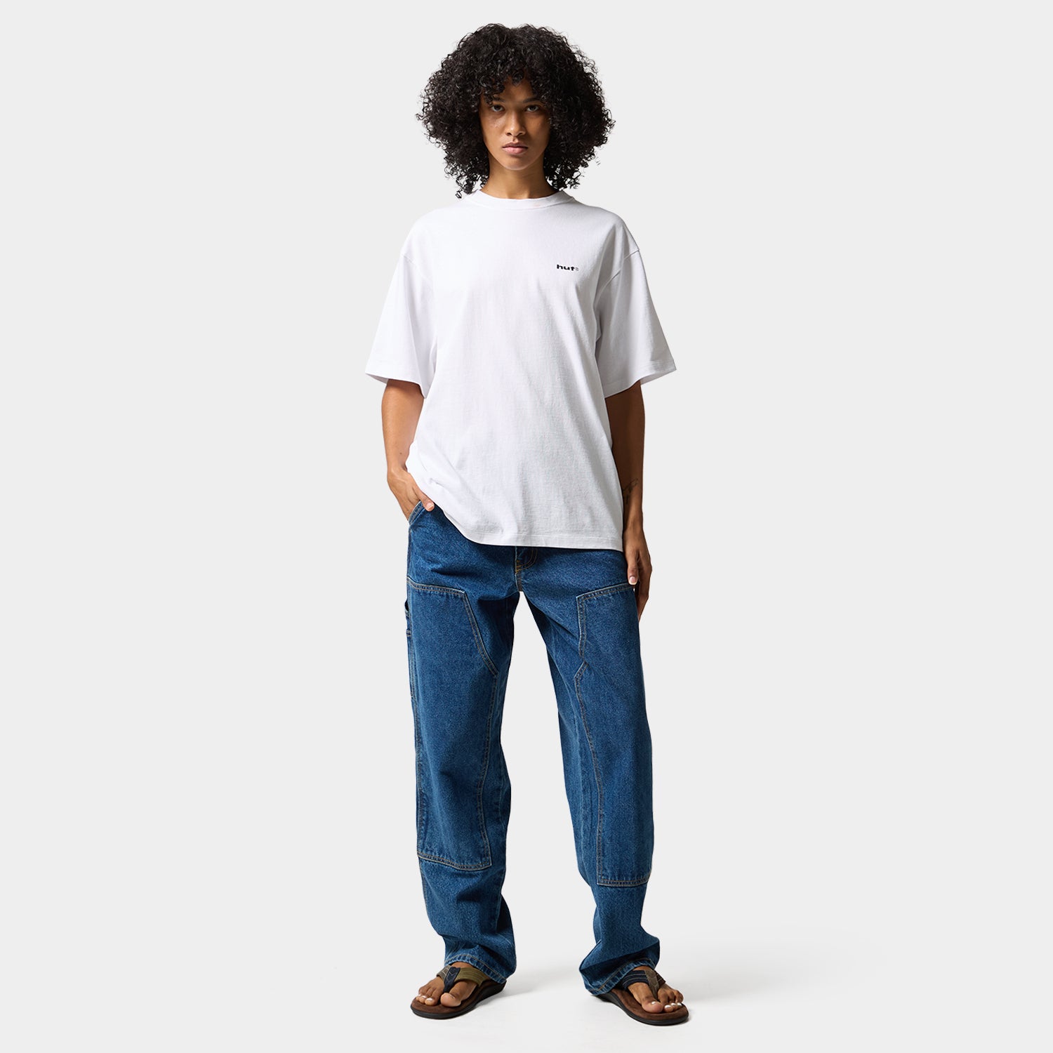 HUF (ハフ) Worldwide JP /T-SHIRTS（Tシャツ）/ STICKER PACK TEE商品 / WHITE