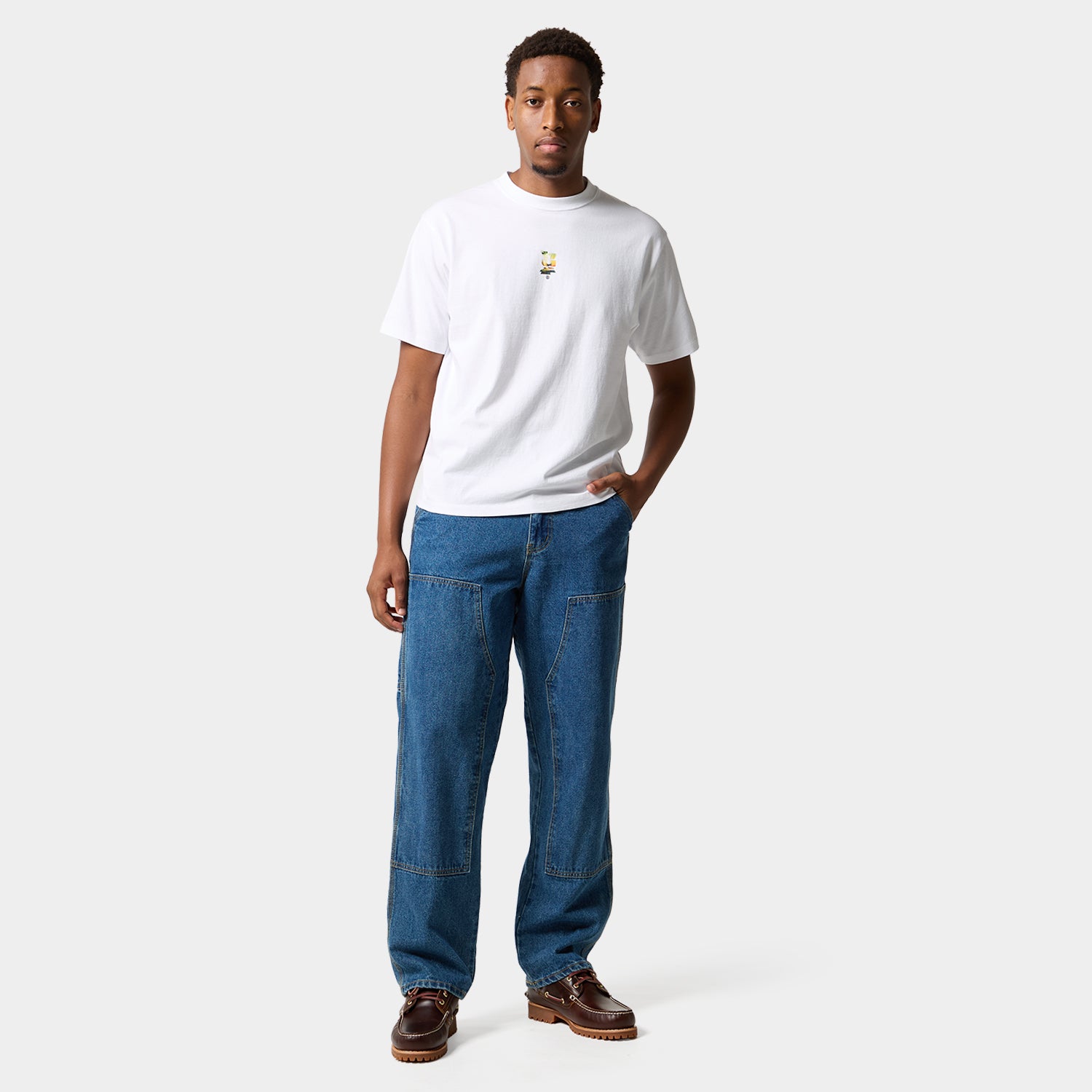 HUF (ハフ) Worldwide JP /T-SHIRTS（Tシャツ）/ KNOCKOUT FLOWER TEE商品 / NAVY