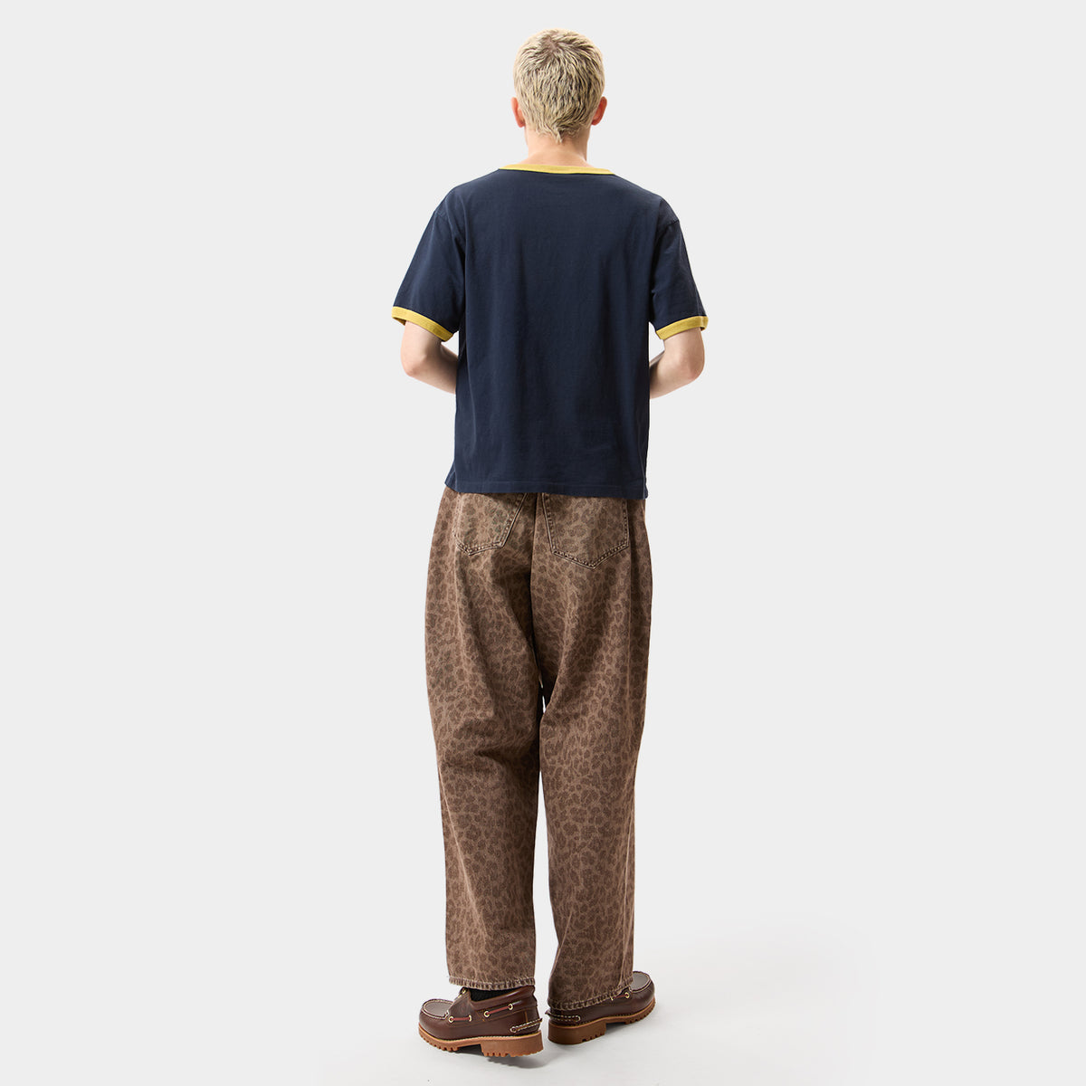 HUF (ハフ) Worldwide JP /T-SHIRTS（Tシャツ）/ HAND STACKED TINY RINGER TEE商品 / NATURAL