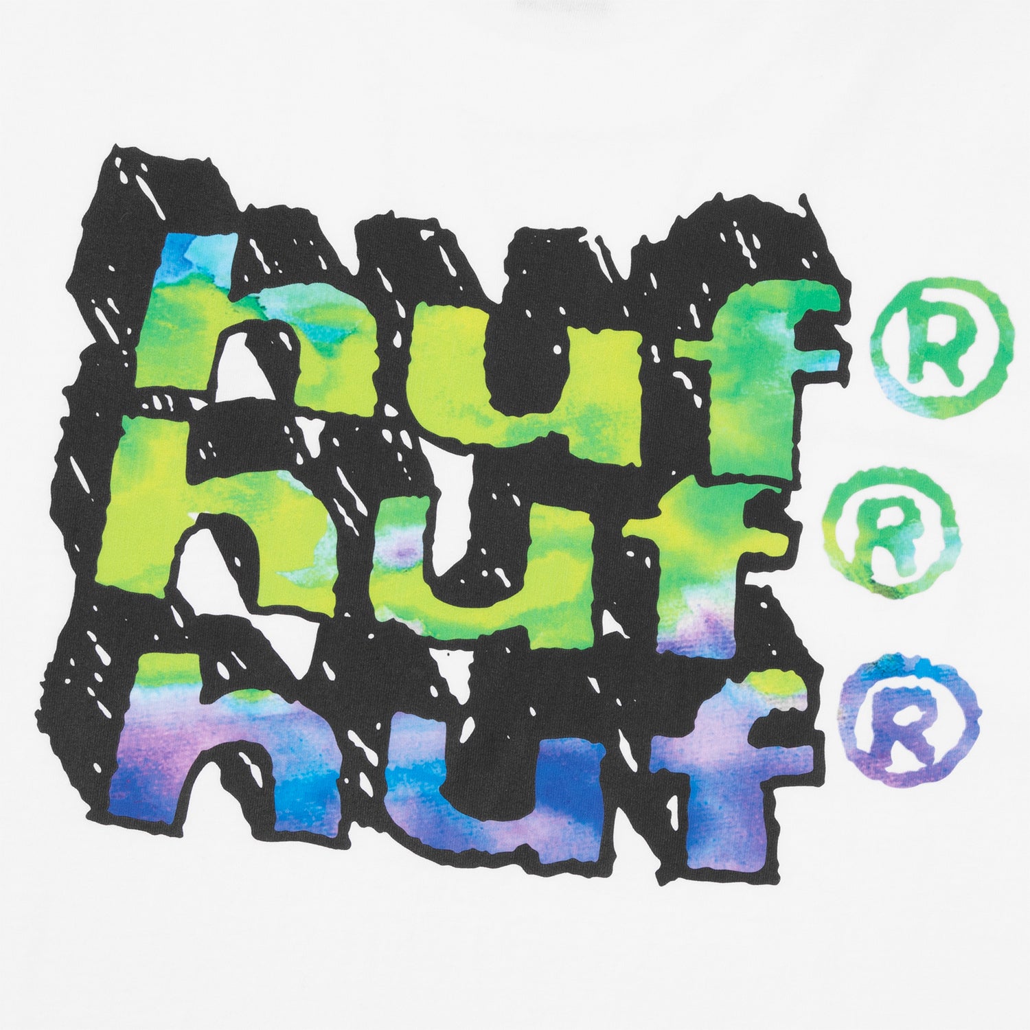 HUF (ハフ) Worldwide JP /T-SHIRTS（Tシャツ）/ HAND STACKED LS TEE商品 / VINTAGE BLACK